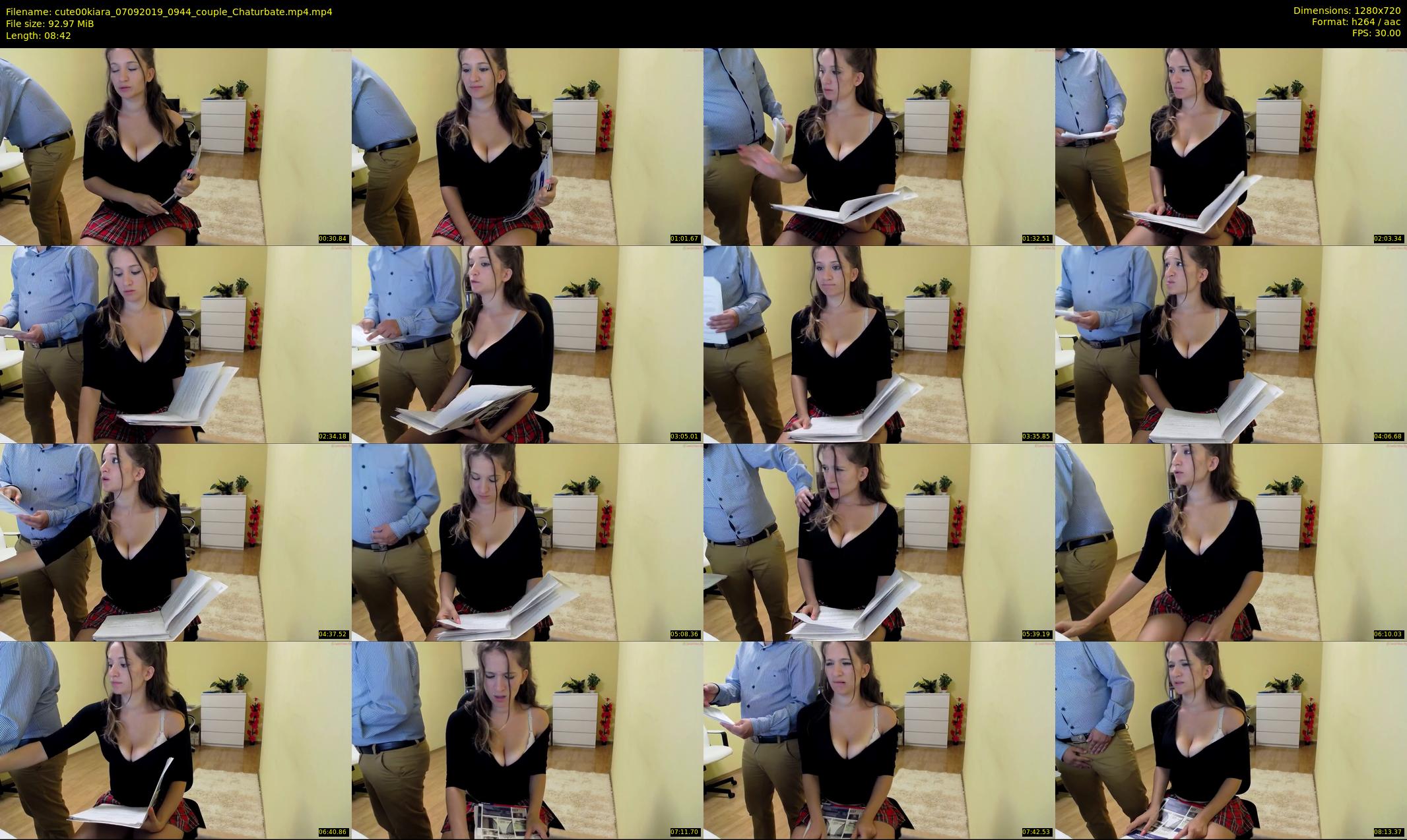 cute00kiara — 9 minute Chaturbate female cam show recording, 720p, Sep 7, 2019