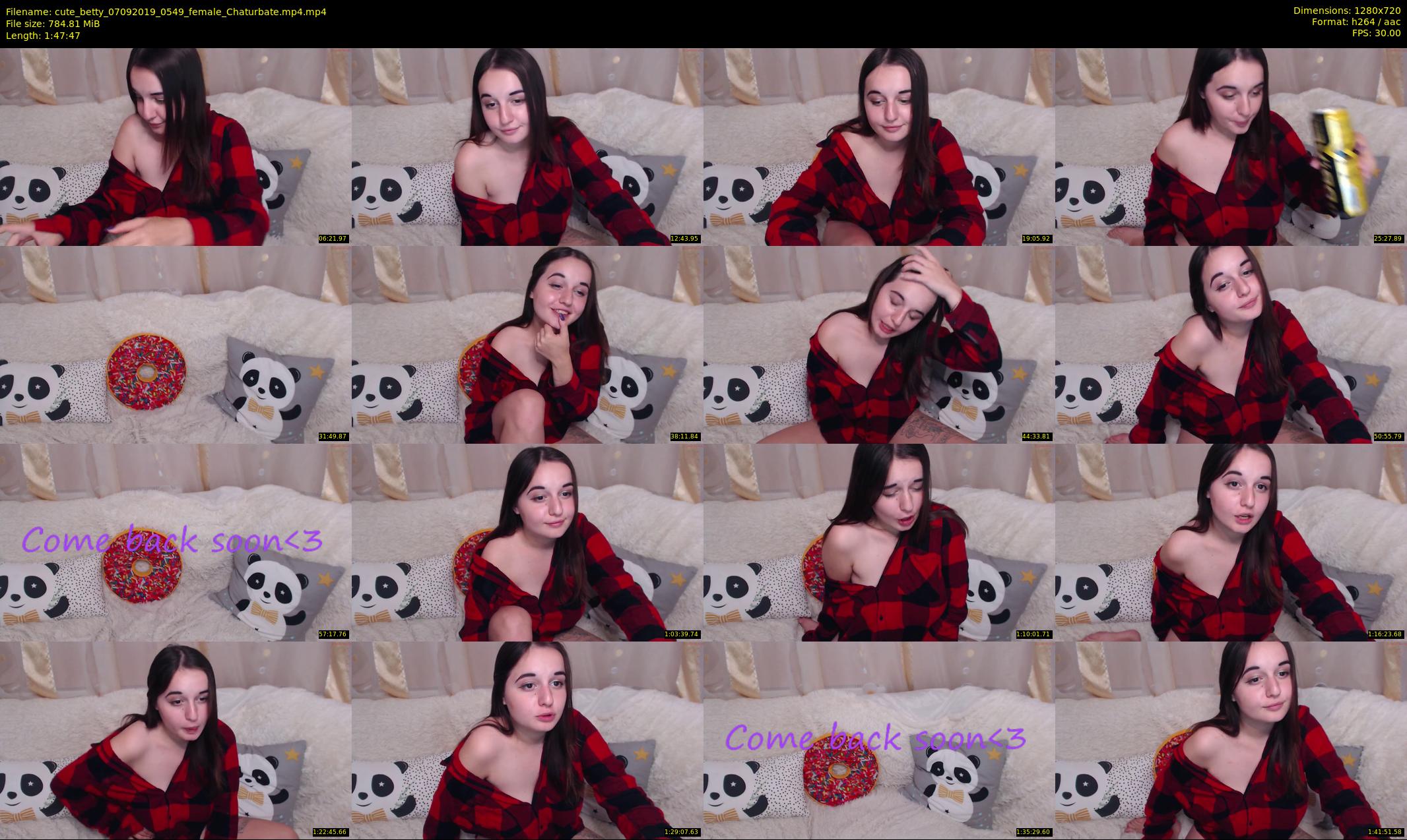 cute_betty — 108 minute Chaturbate female cam show recording, 720p, Sep 7, 2019