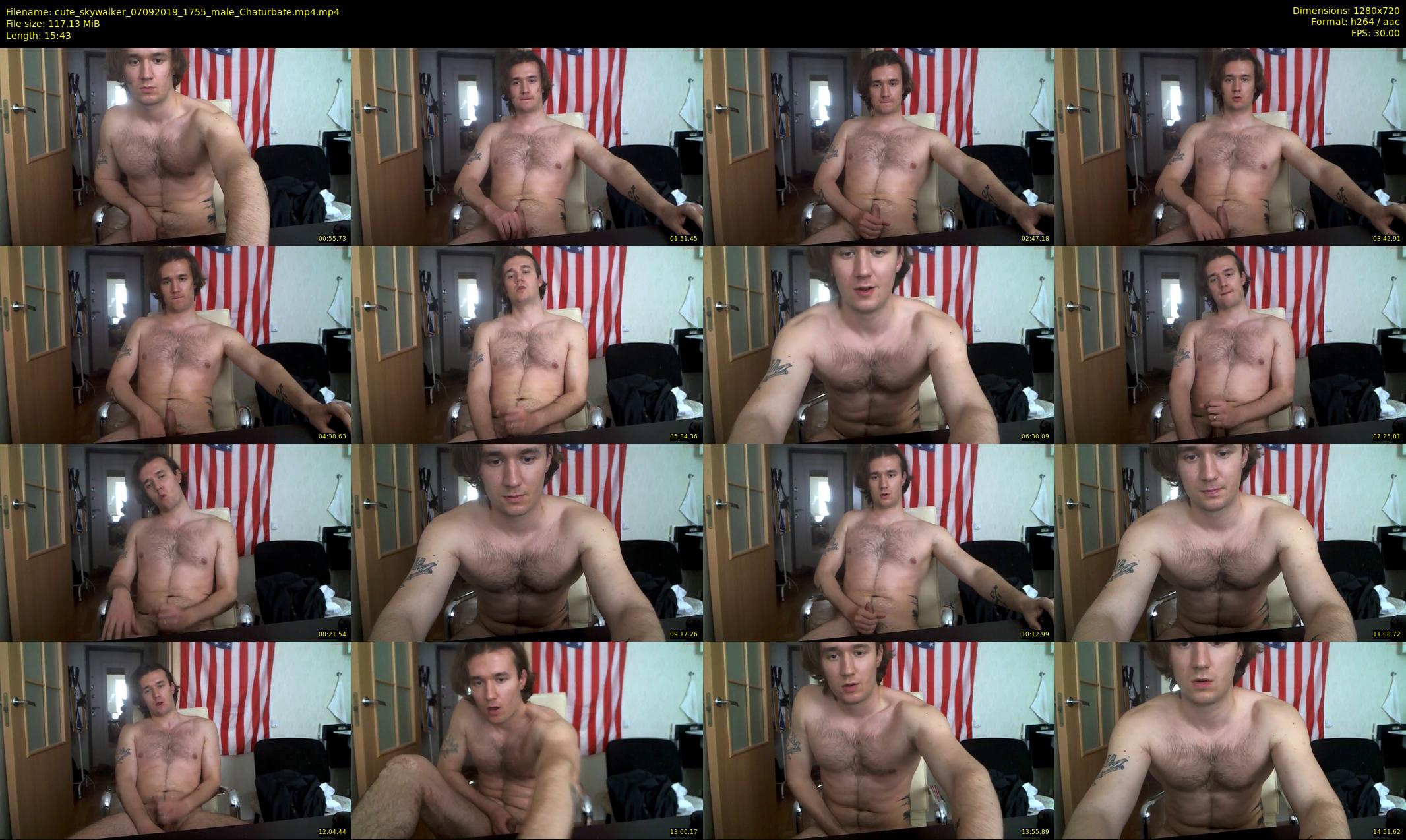 cute_skywalker — 16 minute Chaturbate male cam show recording, 720p, Sep 7, 2019