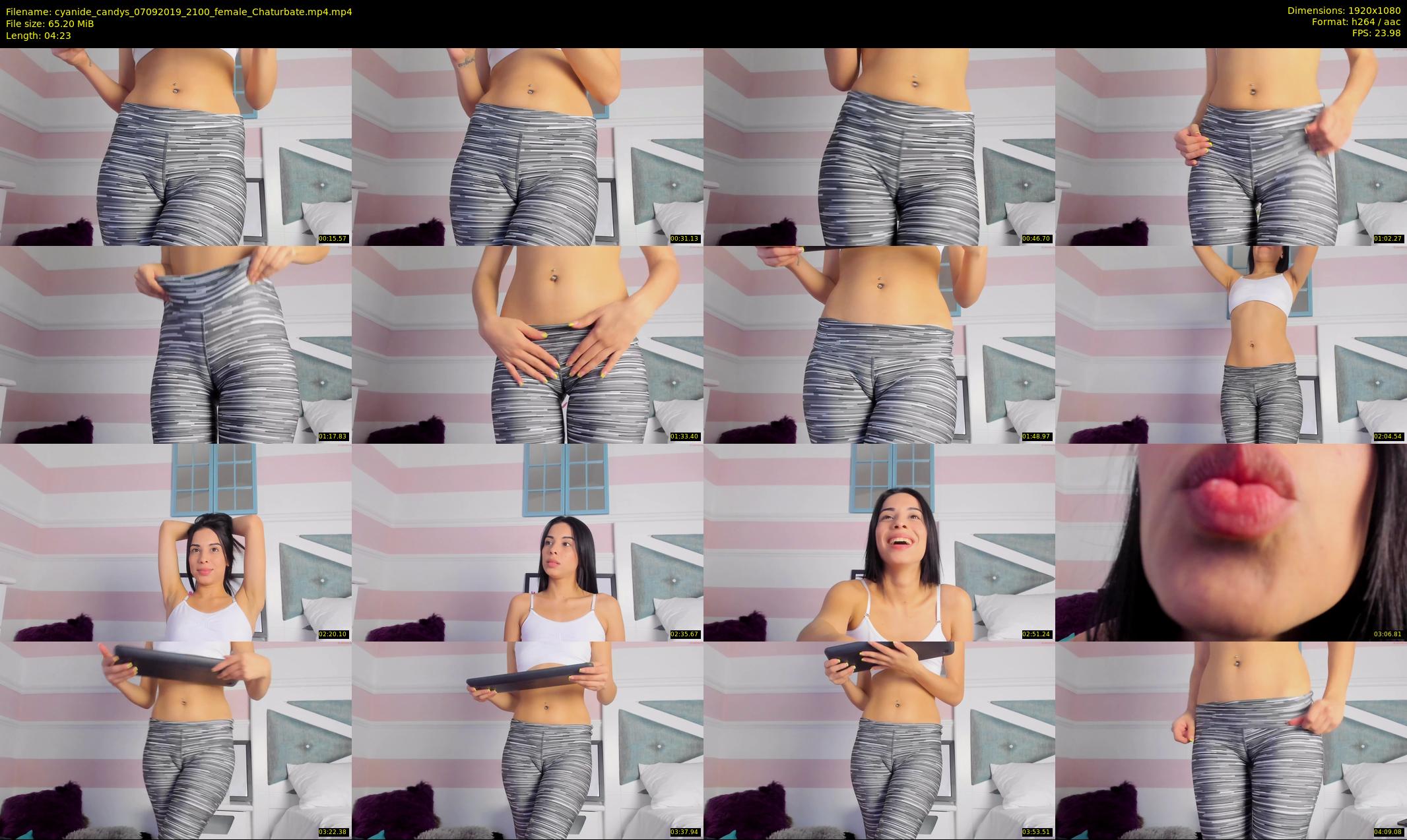 cyanide_candys — 5 minute Chaturbate female cam show recording, 1080p, Sep 7, 2019