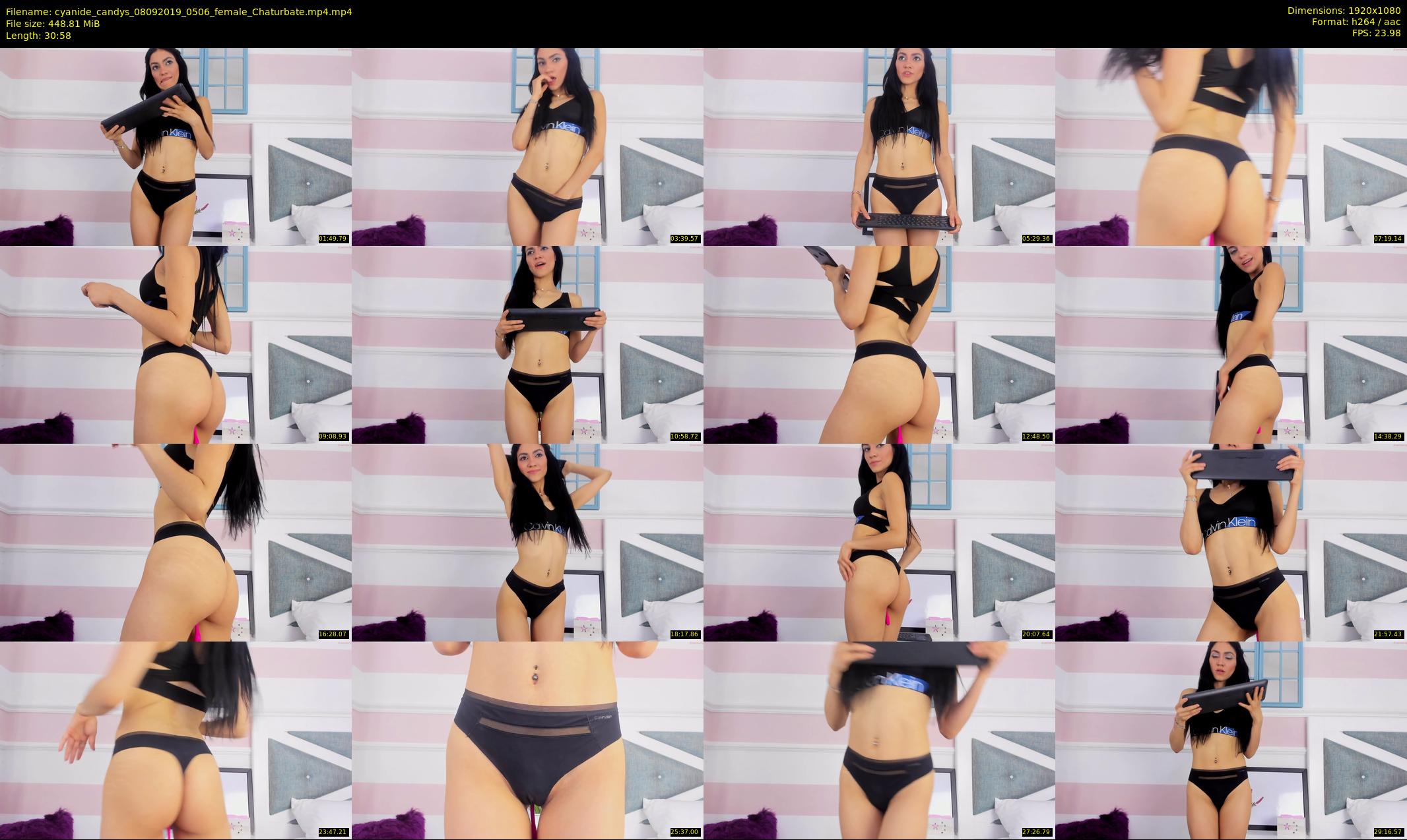 cyanide_candys — 31 minute Chaturbate female cam show recording, 1080p, Sep 8, 2019