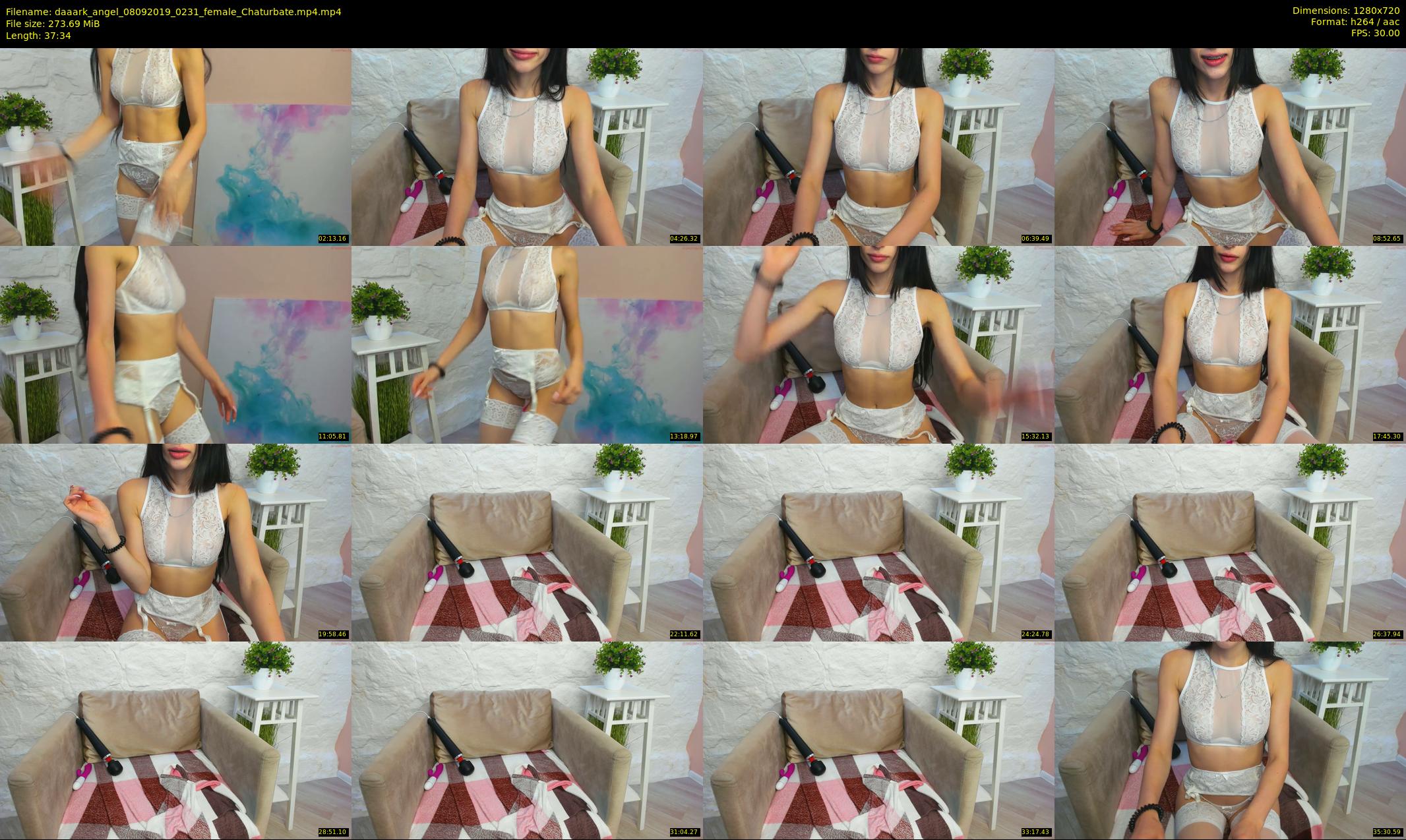 daaark_angel — 38 minute Chaturbate female cam show recording, 720p, Sep 8, 2019