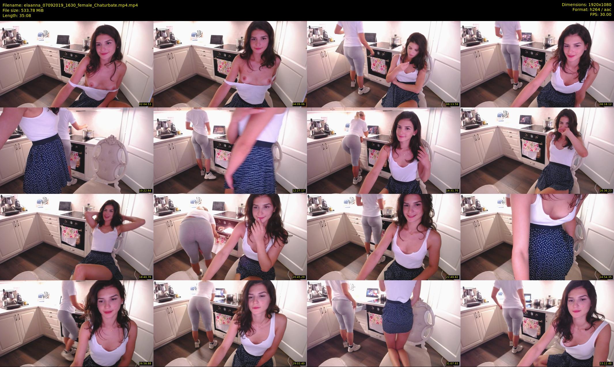 elaanna — 36 minute Chaturbate female cam show recording, 1080p, Sep 7, 2019