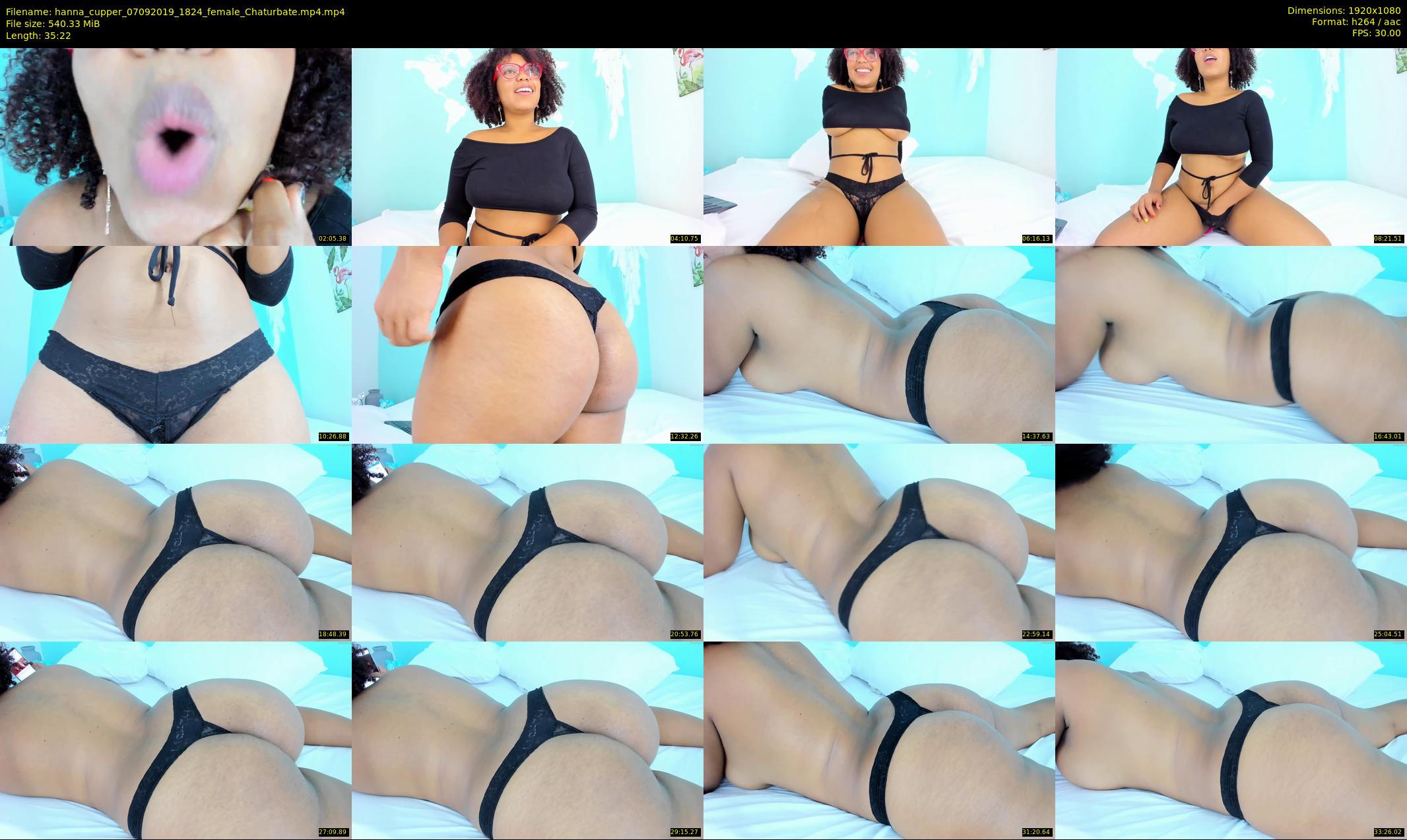 hanna_cupper — 36 minute Chaturbate female cam show recording, 1080p, Sep 7, 2019