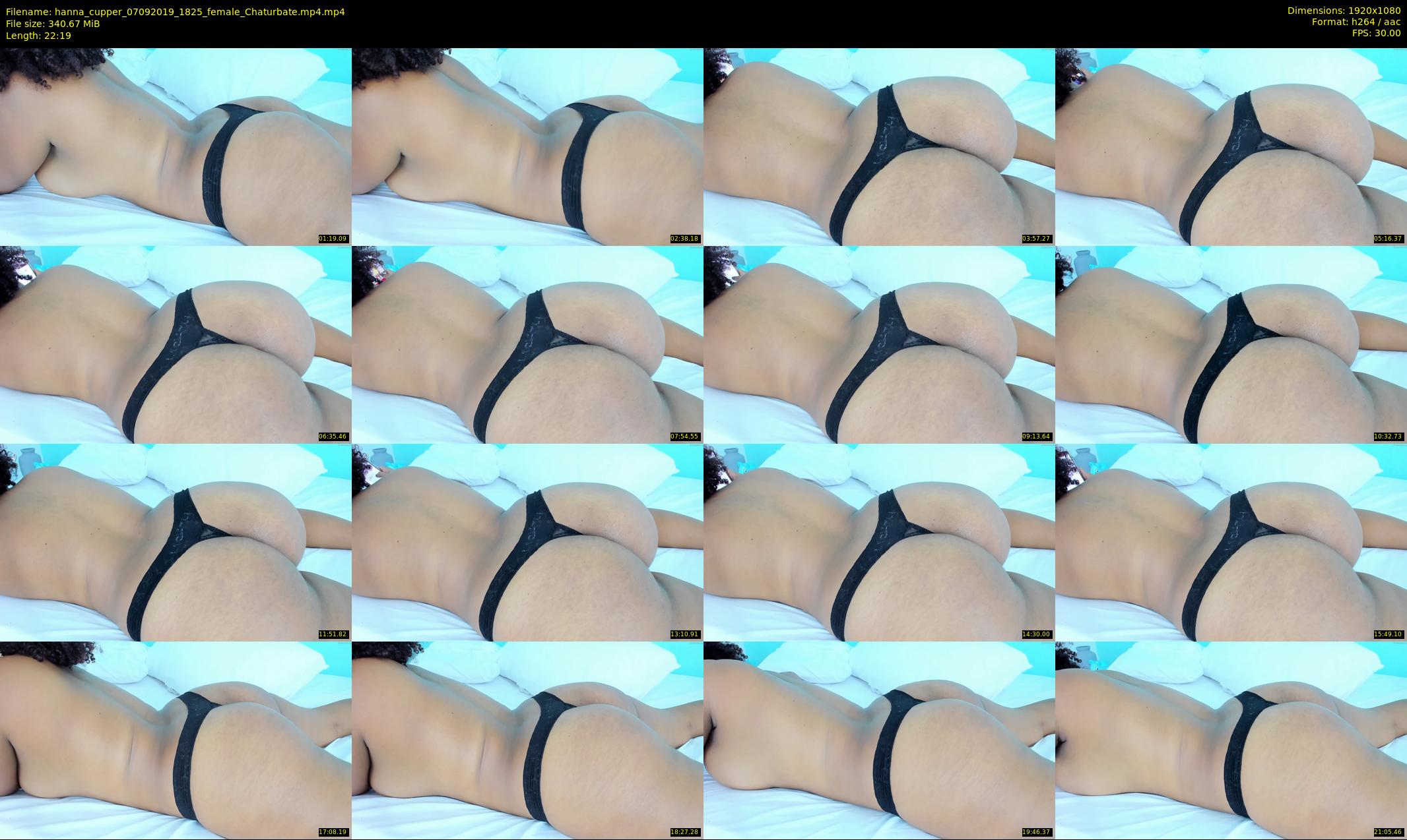 hanna_cupper — 23 minute Chaturbate female cam show recording, 1080p, Sep 7, 2019