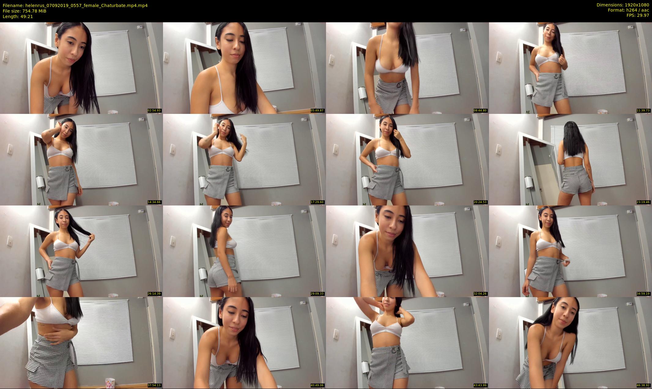 helenrus — 50 minute Chaturbate female cam show recording, 1080p, Sep 7, 2019