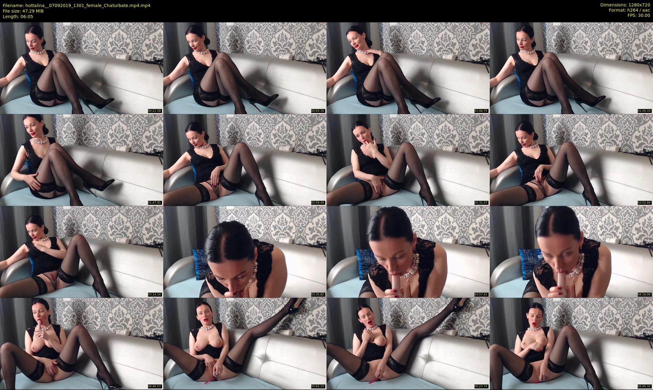 hottalina_ — 7 minute Chaturbate female cam show recording, 720p, Sep 7, 2019