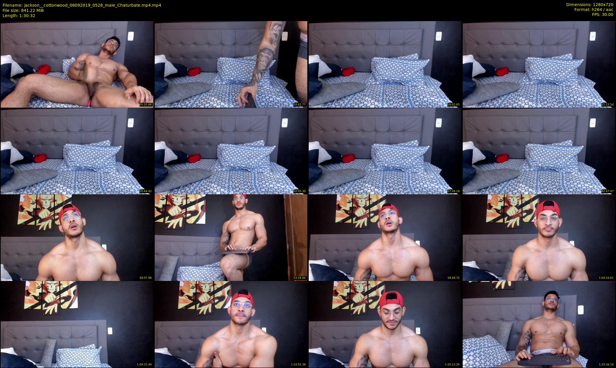jackson__cottonwood — 91 minute Chaturbate male cam show recording, 720p, Sep 8, 2019