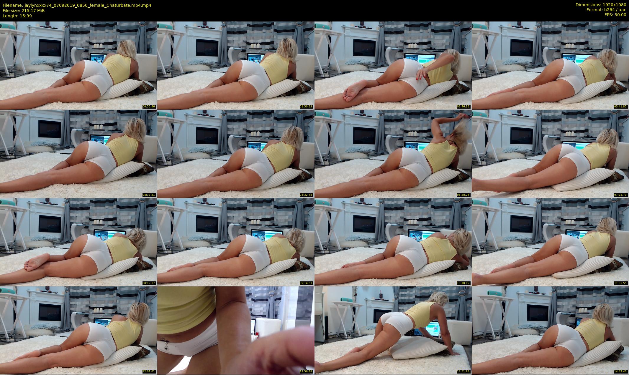 jaylynxxxx74 — 16 minute Chaturbate female cam show recording, 1080p, Sep 7, 2019