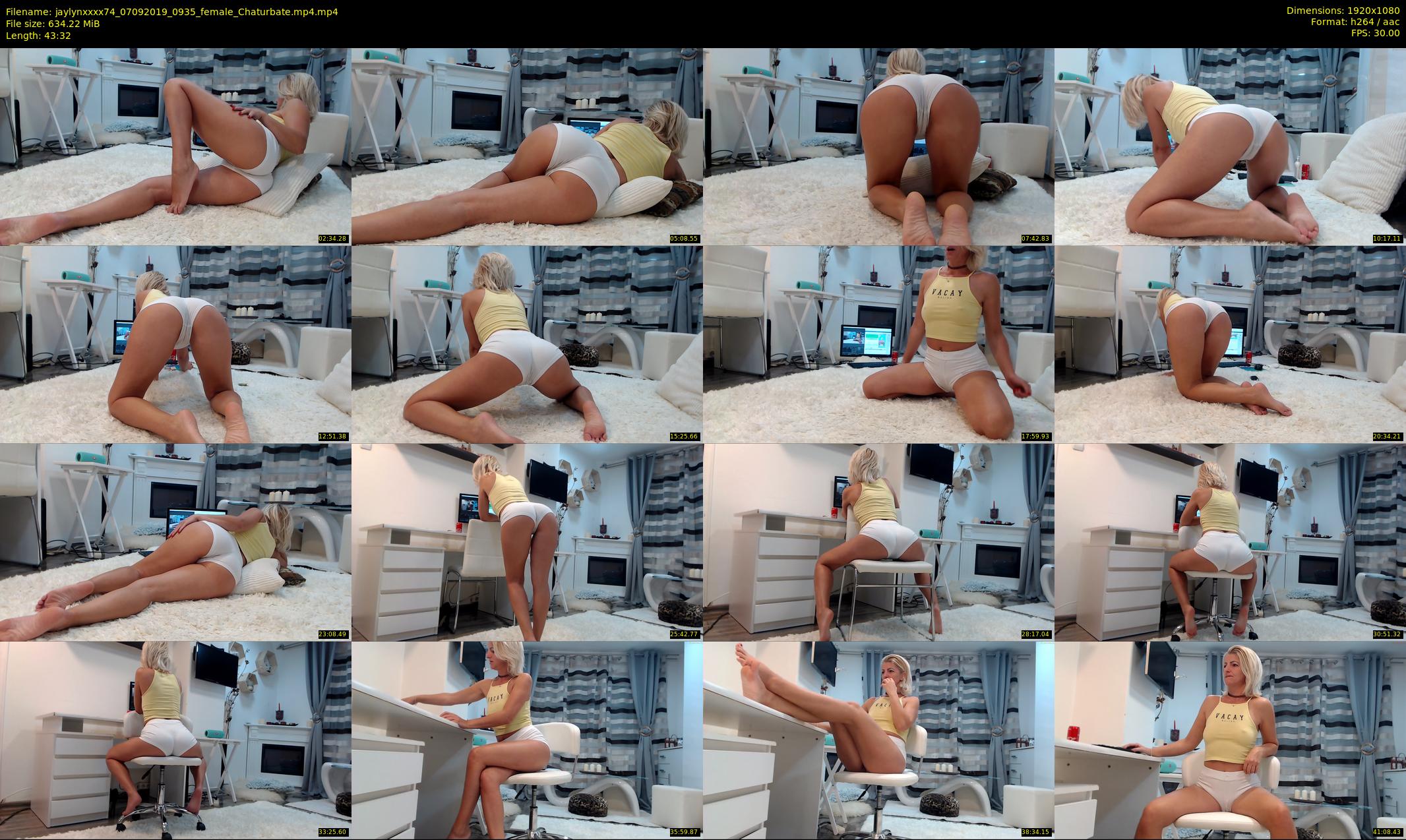 jaylynxxxx74 — 44 minute Chaturbate female cam show recording, 1080p, Sep 7, 2019