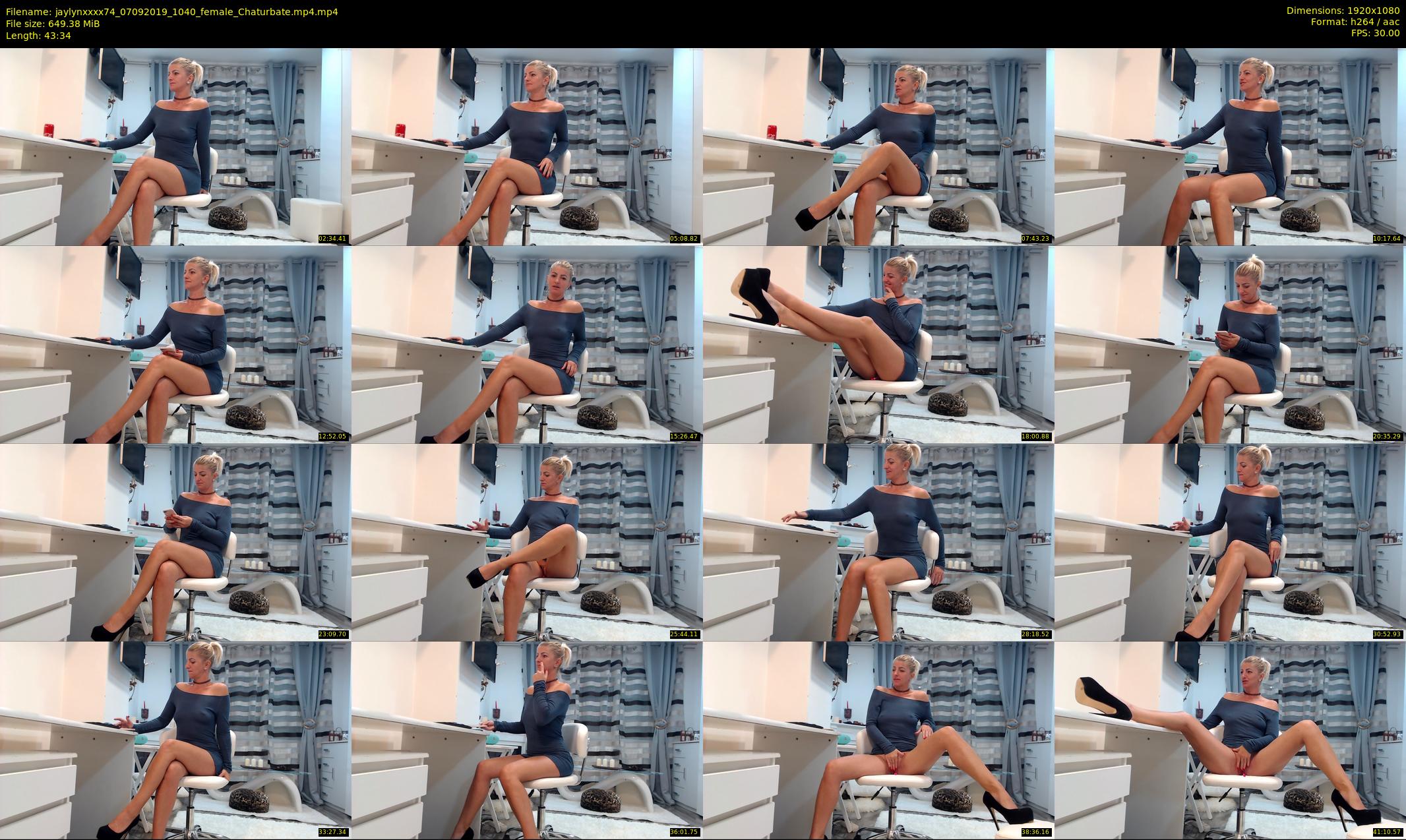 jaylynxxxx74 — 44 minute Chaturbate female cam show recording, 1080p, Sep 7, 2019