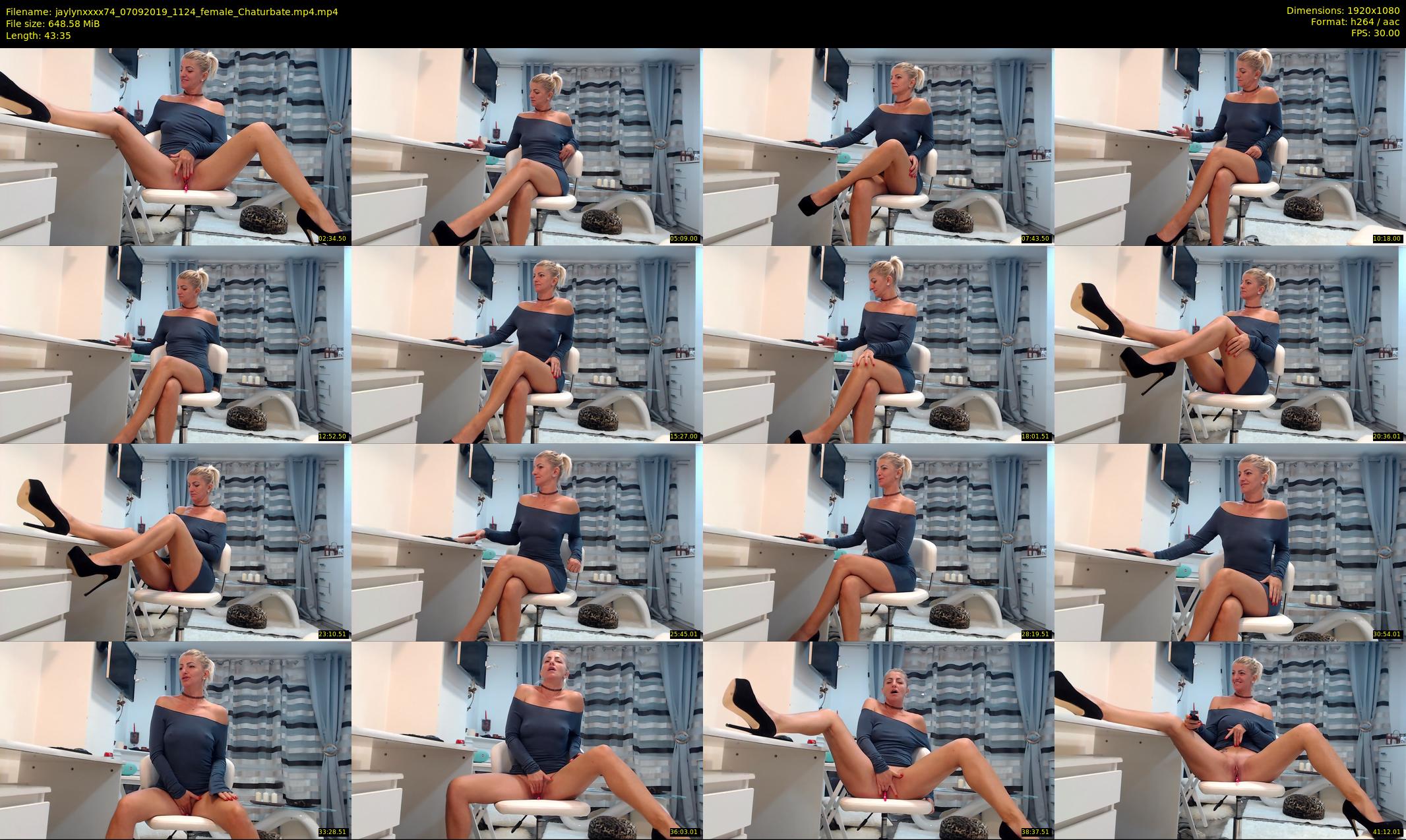 jaylynxxxx74 — 44 minute Chaturbate female cam show recording, 1080p, Sep 7, 2019