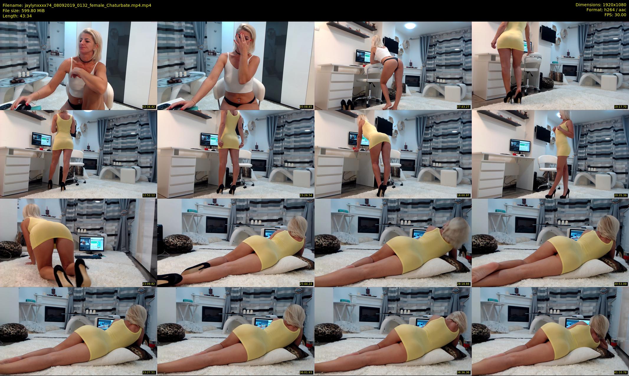 jaylynxxxx74 — 44 minute Chaturbate female cam show recording, 1080p, Sep 8, 2019