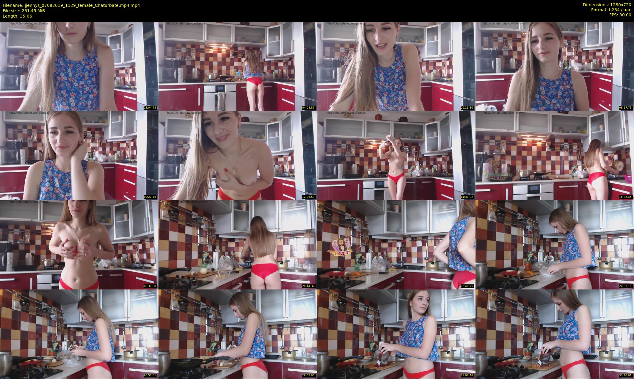 jjennys — 36 minute Chaturbate female cam show recording, 720p, Sep 7, 2019