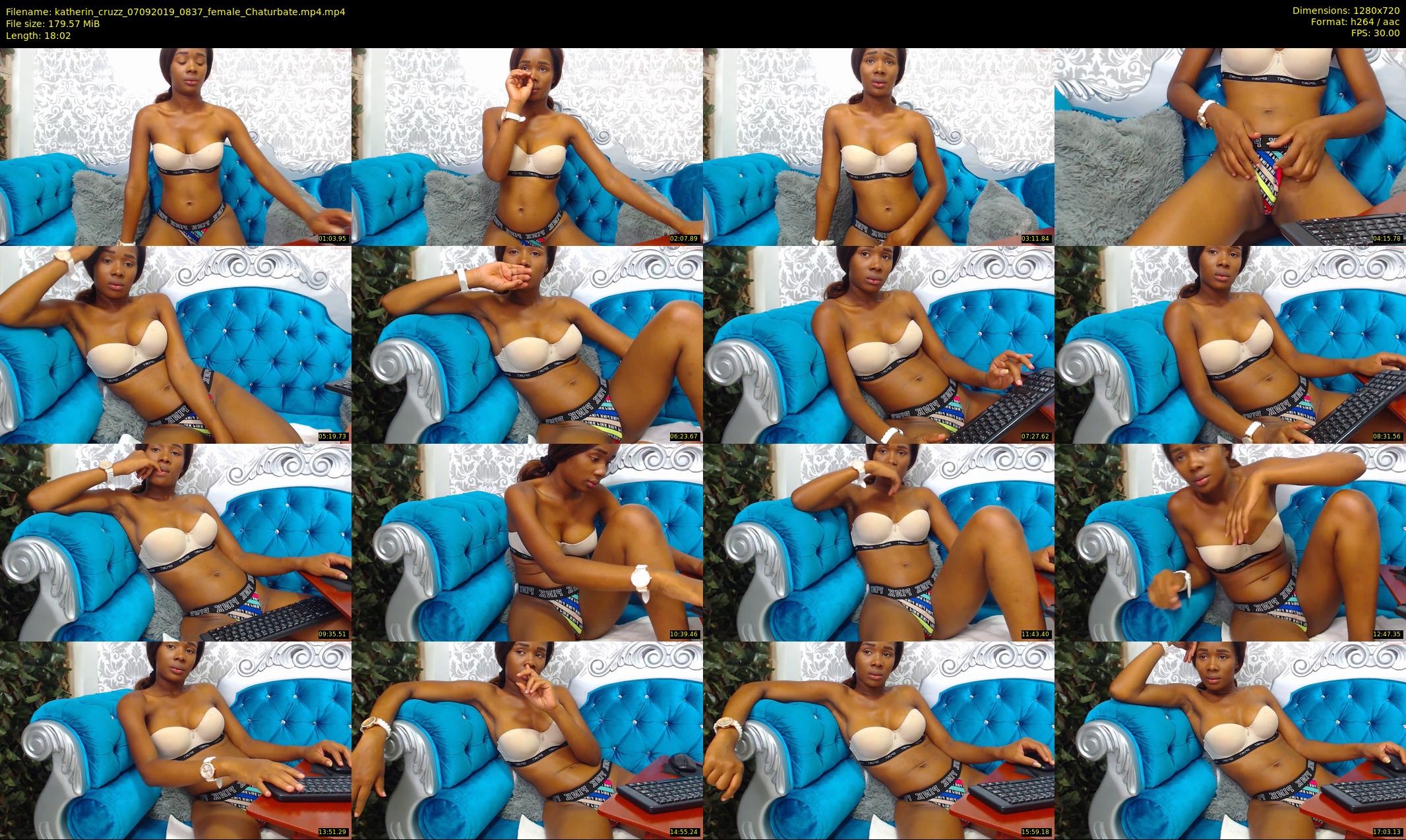 katherin_cruzz — 19 minute Chaturbate female cam show recording, 720p, Sep 7, 2019
