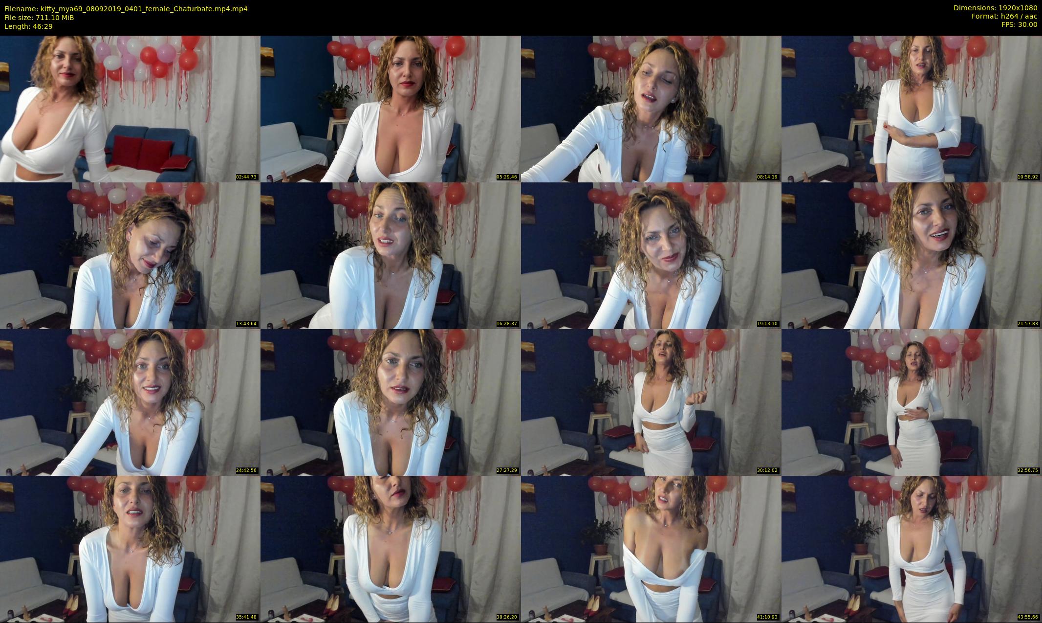 kitty_mya69 — 47 minute Chaturbate female cam show recording, 1080p, Sep 8, 2019