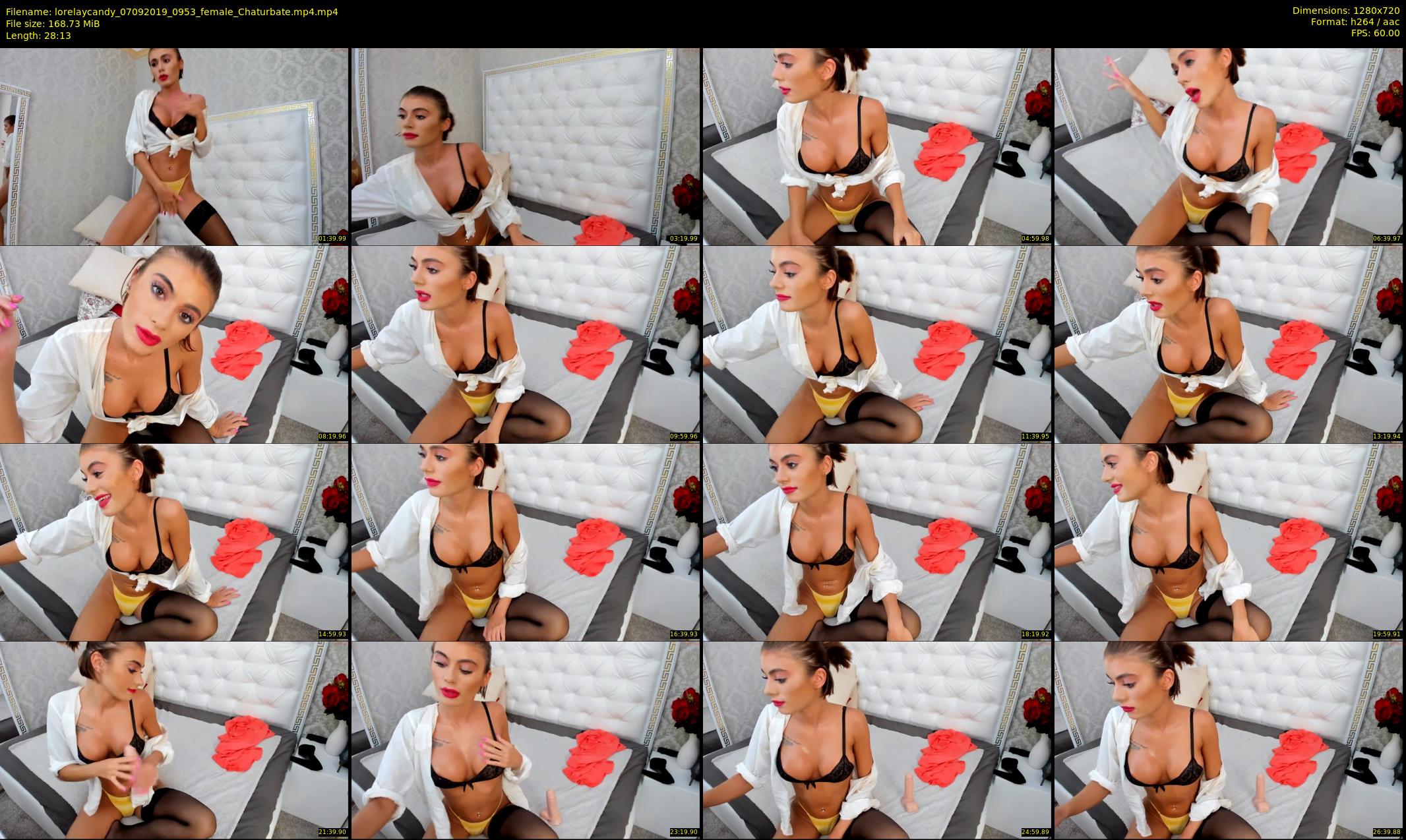 lorelaycandy — 29 minute Chaturbate female cam show recording, 720p, Sep 7, 2019