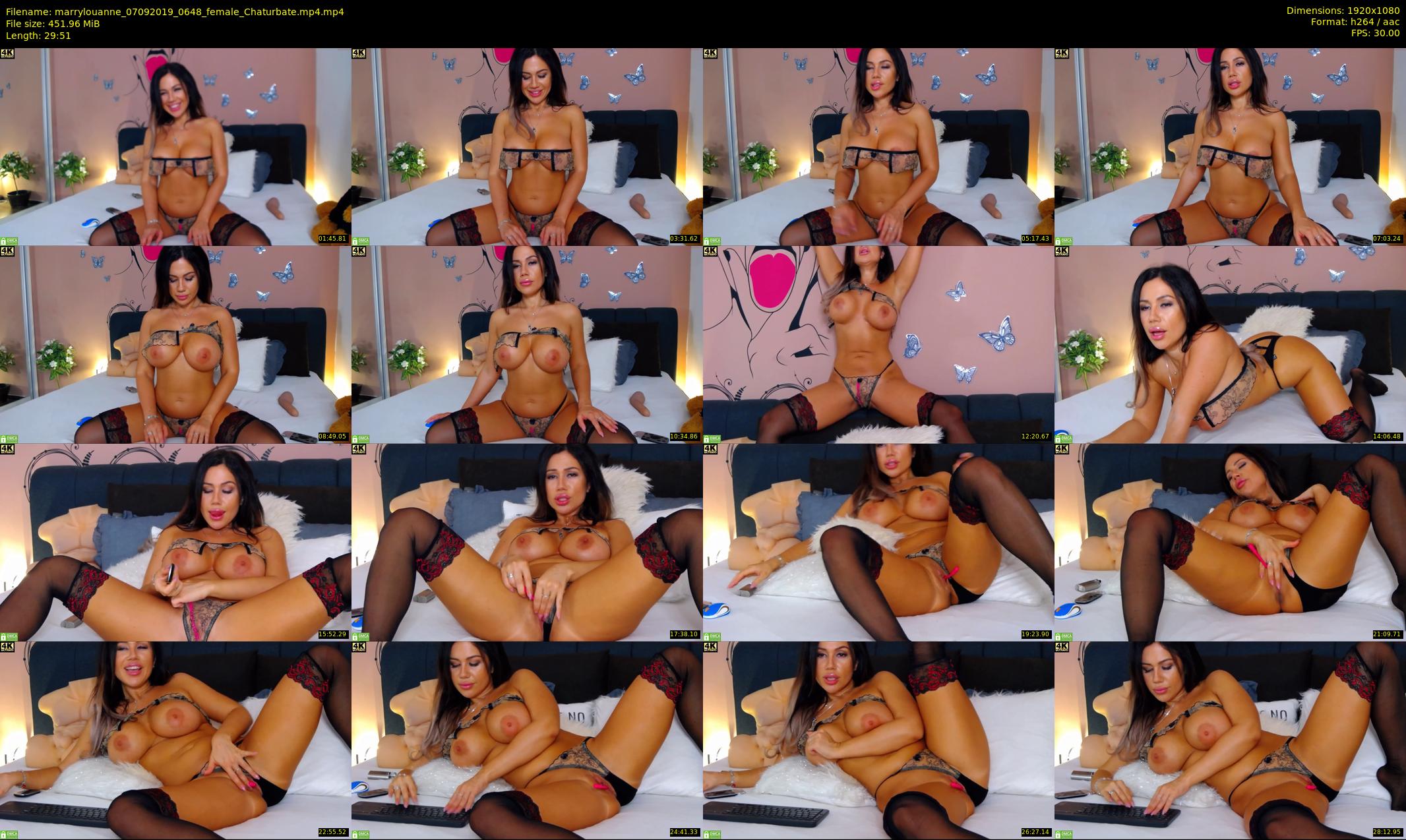 marrylouanne — 30 minute Chaturbate female cam show recording, 1080p, Sep 7, 2019