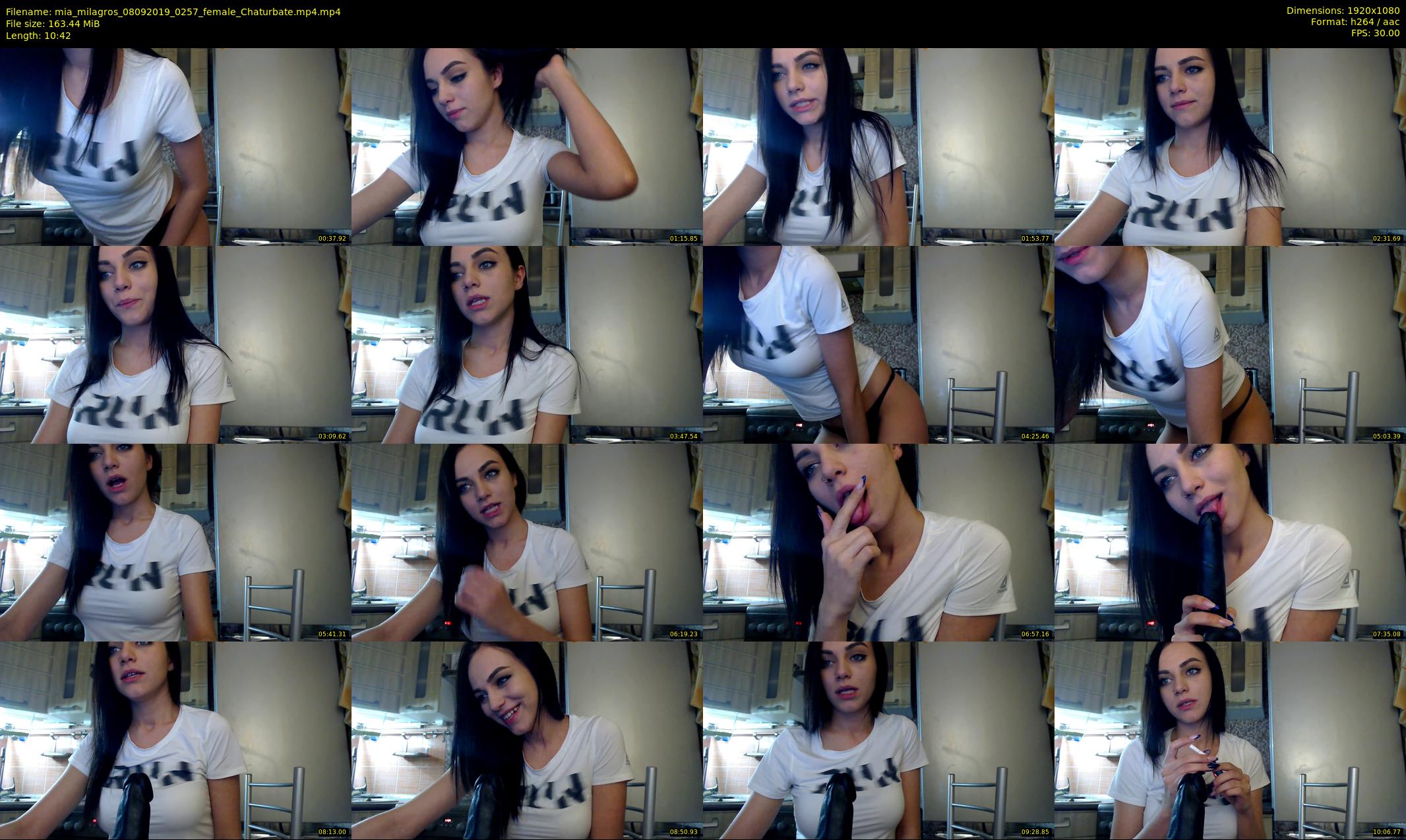 mia_milagros — 11 minute Chaturbate female cam show recording, 1080p, Sep 8, 2019