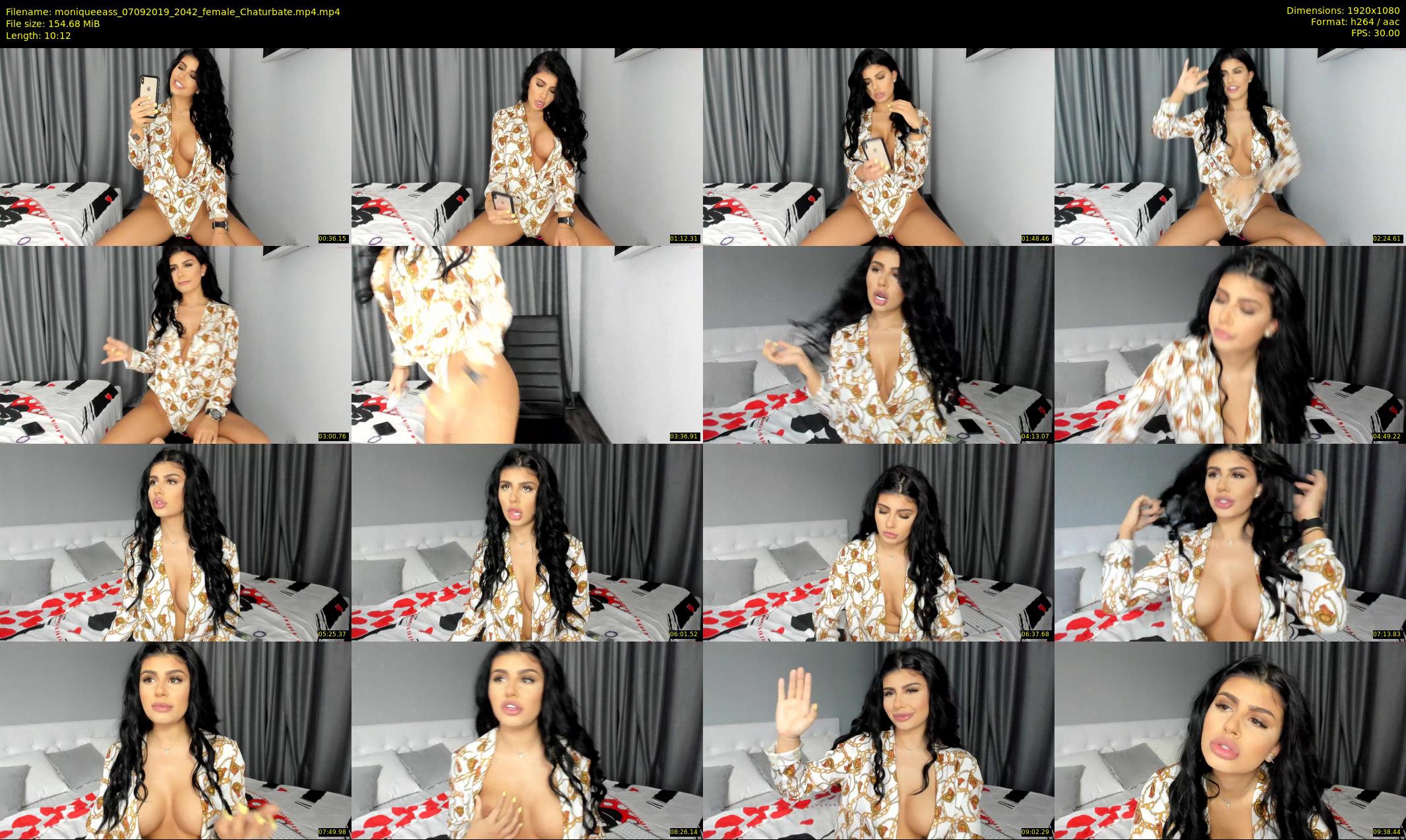 moniqueeass — 11 minute Chaturbate female cam show recording, 1080p, Sep 7, 2019