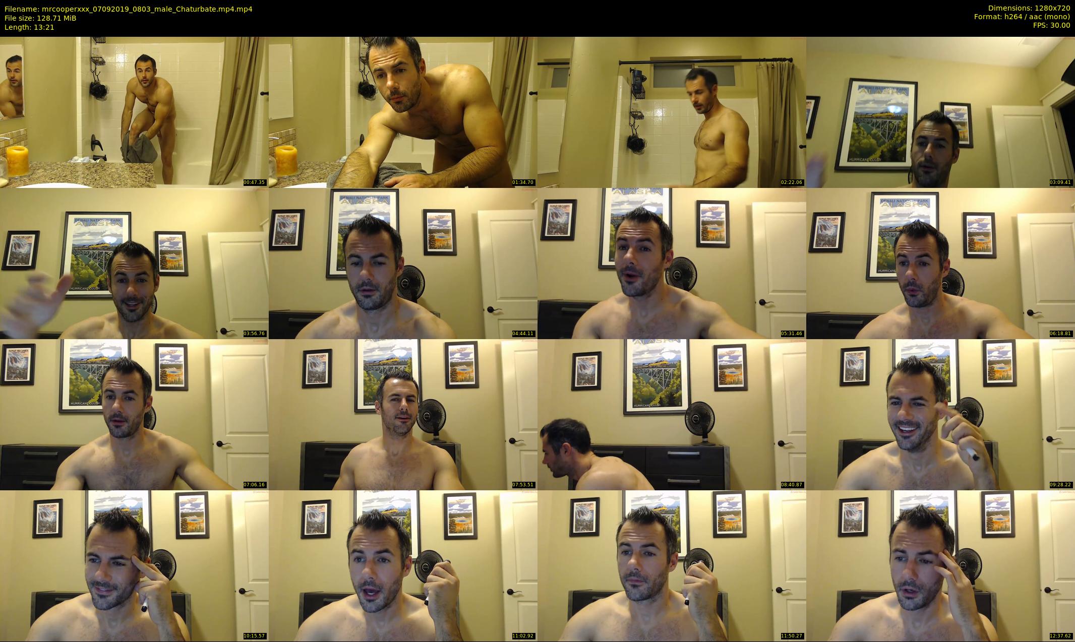 mrcooperxxx — 14 minute Chaturbate male cam show recording, 720p, Sep 7, 2019