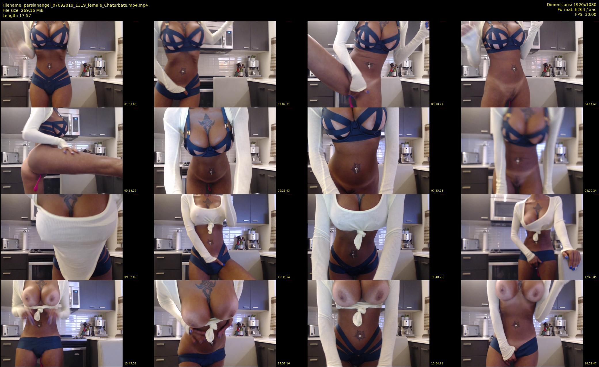 persianangel — 18 minute Chaturbate female cam show recording, 1080p, Sep 7, 2019