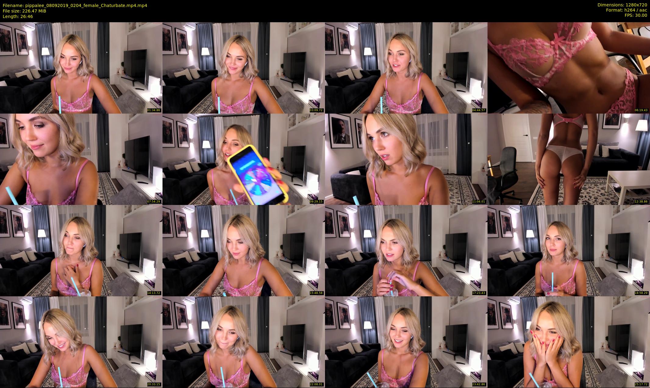 pippalee — 27 minute Chaturbate female cam show recording, 720p, Sep 8, 2019