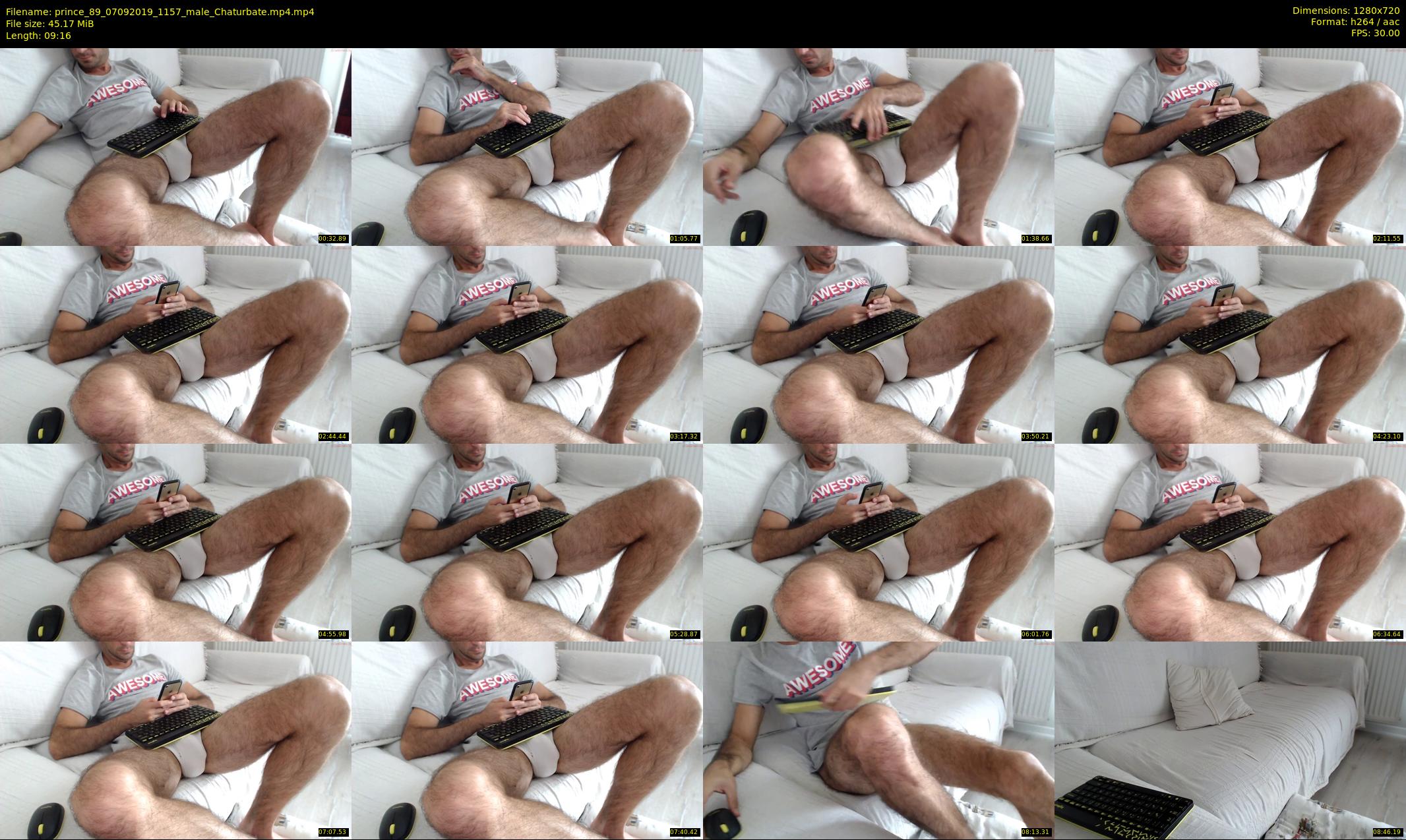 prince_89 — 10 minute Chaturbate male cam show recording, 720p, Sep 7, 2019