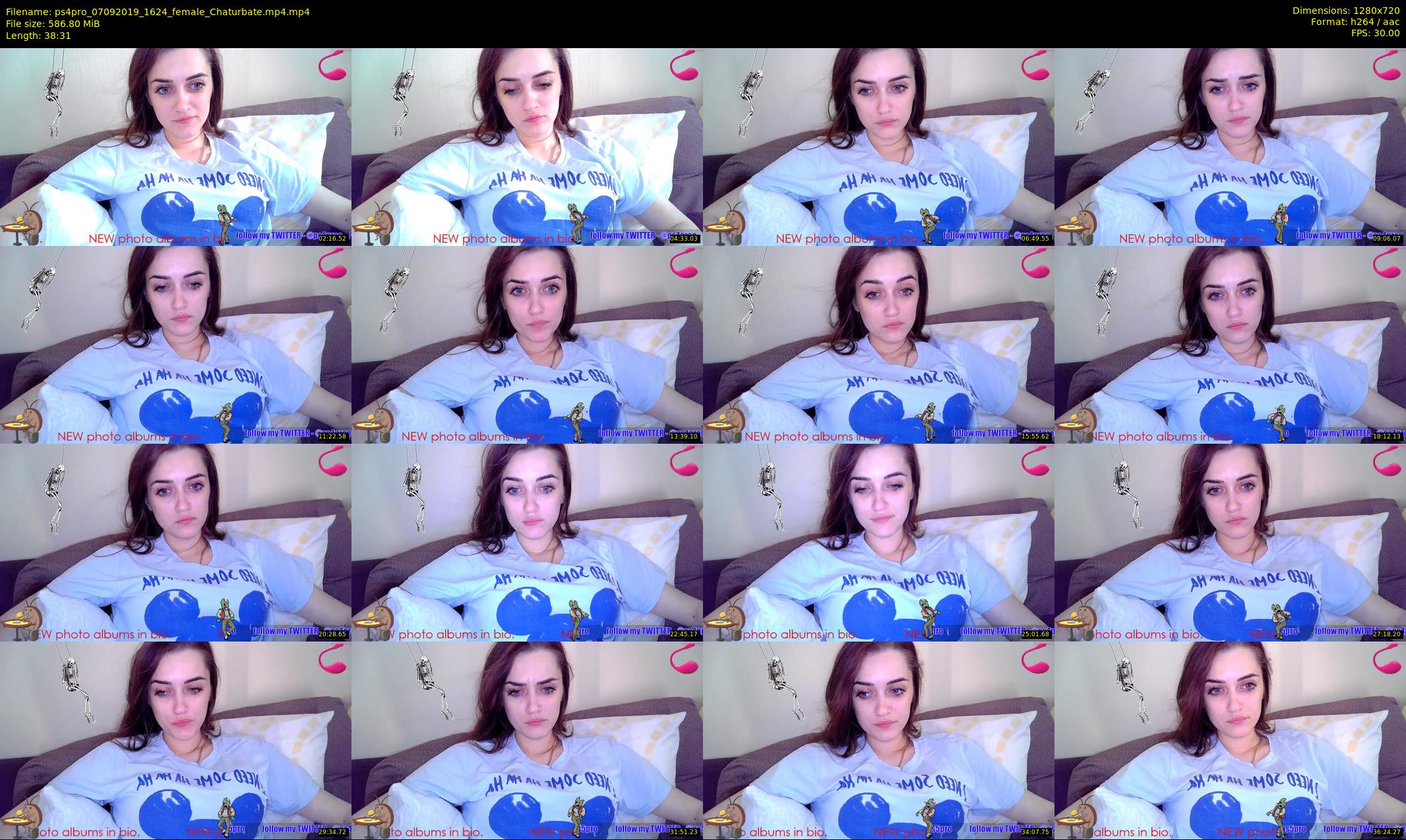 ps4pro — 39 minute Chaturbate female cam show recording, 720p, Sep 7, 2019