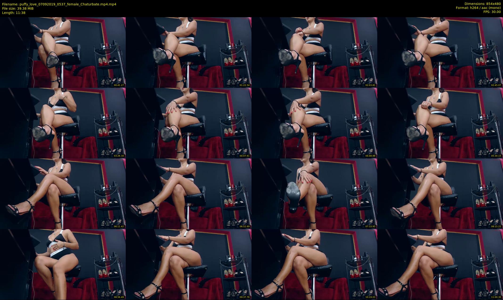 puffy_love — 12 minute Chaturbate female cam show recording, 480p, Sep 7, 2019