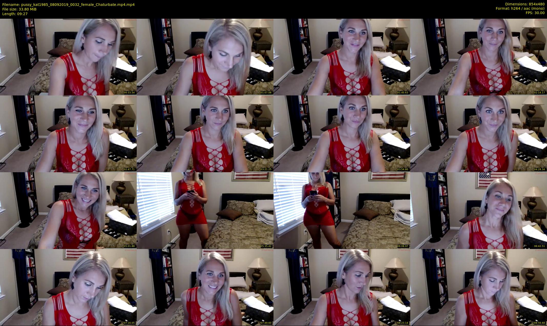 pussy_kat1985 — 10 minute Chaturbate female cam show recording, 480p, Sep 8, 2019