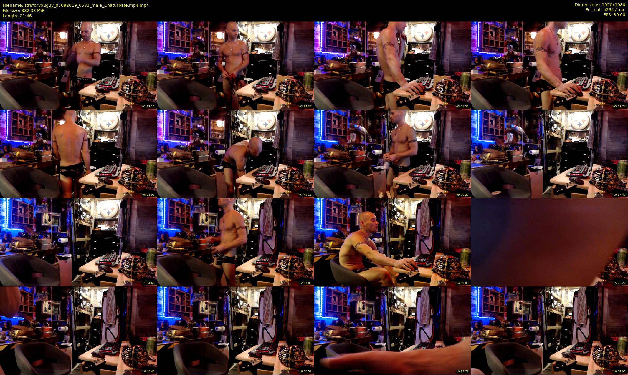 str8foryouguy — 22 minute Chaturbate male cam show recording, 1080p, Sep 7, 2019