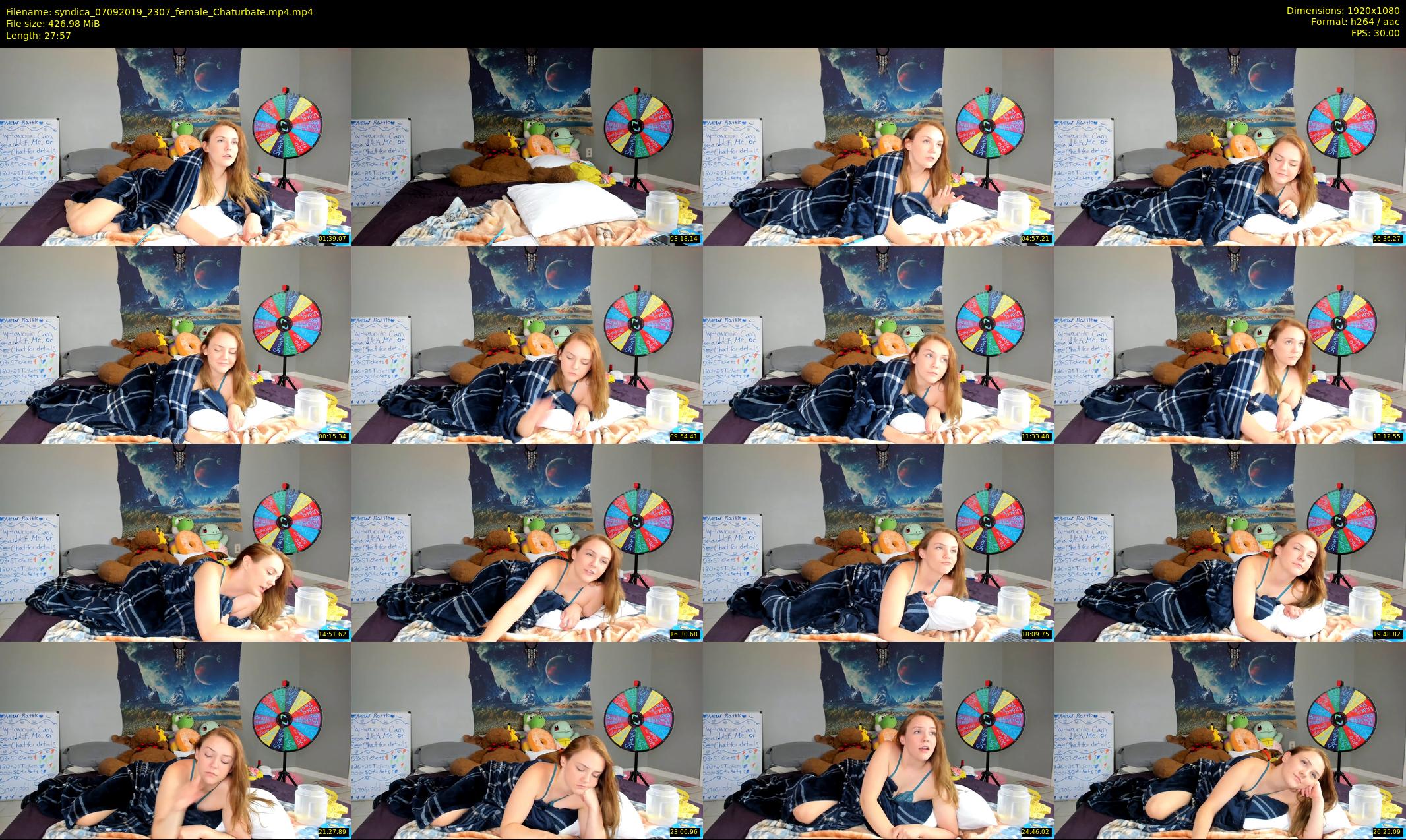 syndica — 28 minute Chaturbate female cam show recording, 1080p, Sep 7, 2019