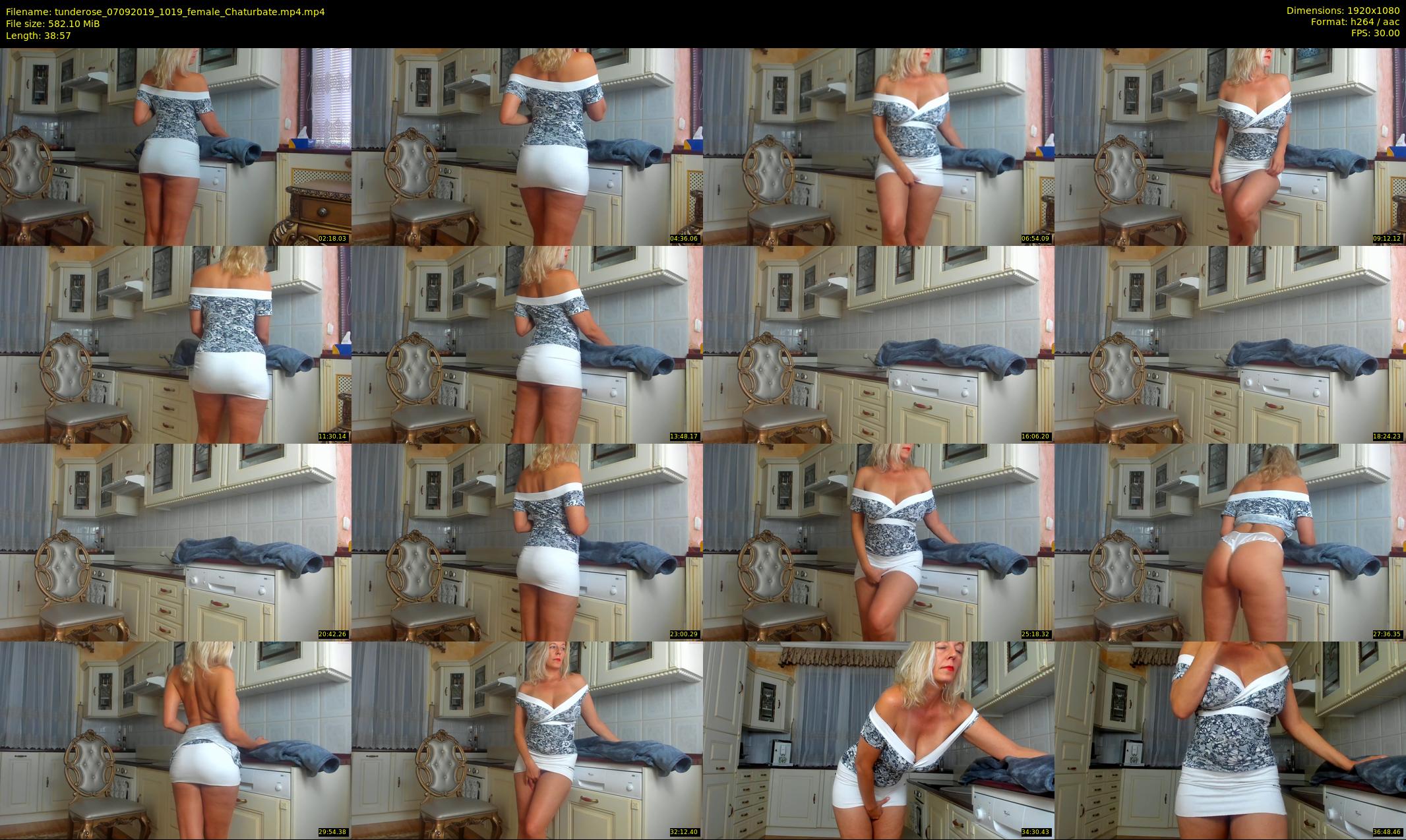 tunderose — 39 minute Chaturbate female cam show recording, 1080p, Sep 7, 2019