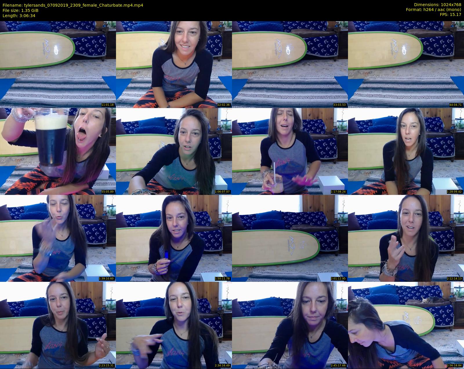 tylersands — 187 minute Chaturbate female cam show recording, 720p, Sep 7, 2019
