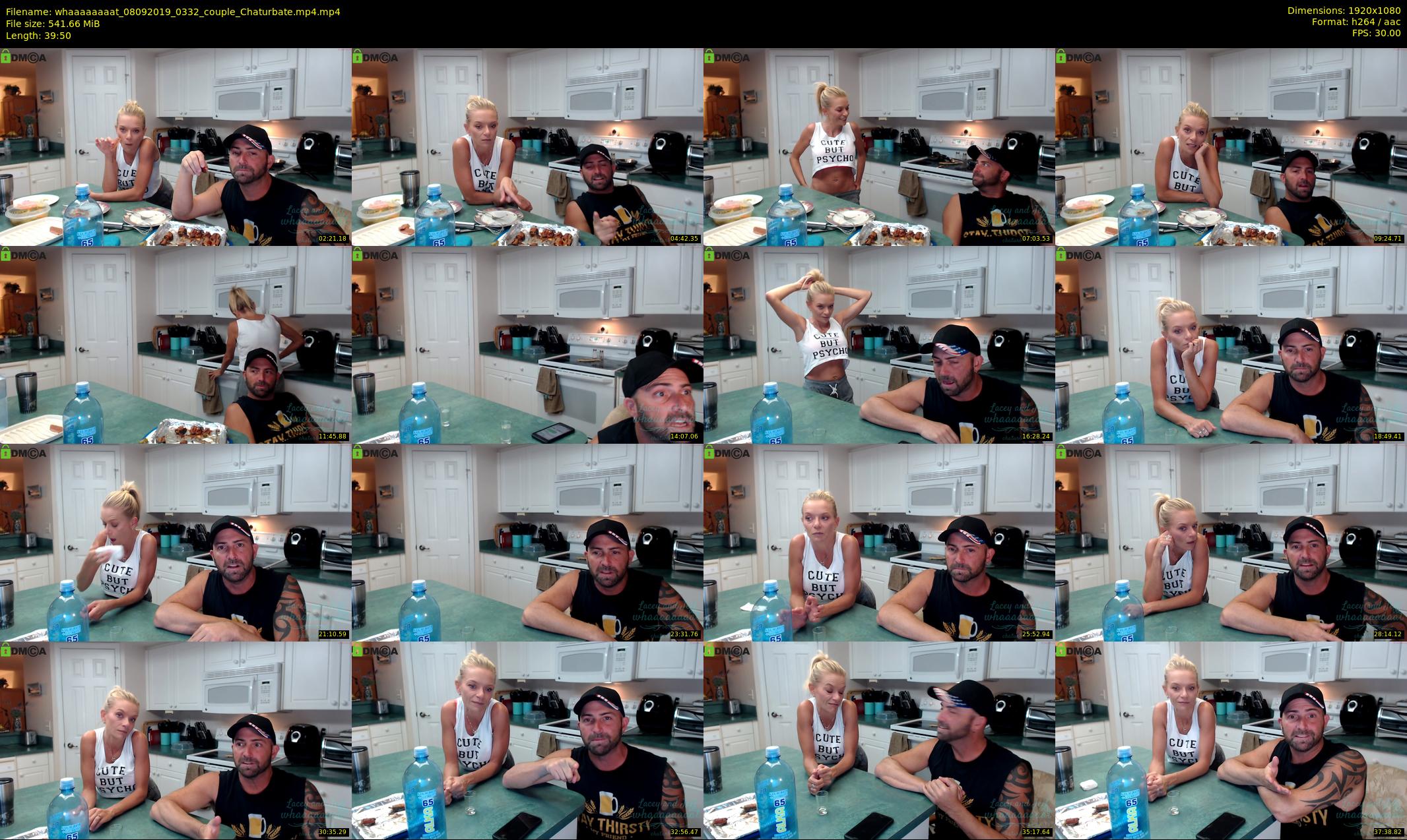 whaaaaaaaat — 40 minute Chaturbate couple cam show recording, 1080p, Sep 8, 2019