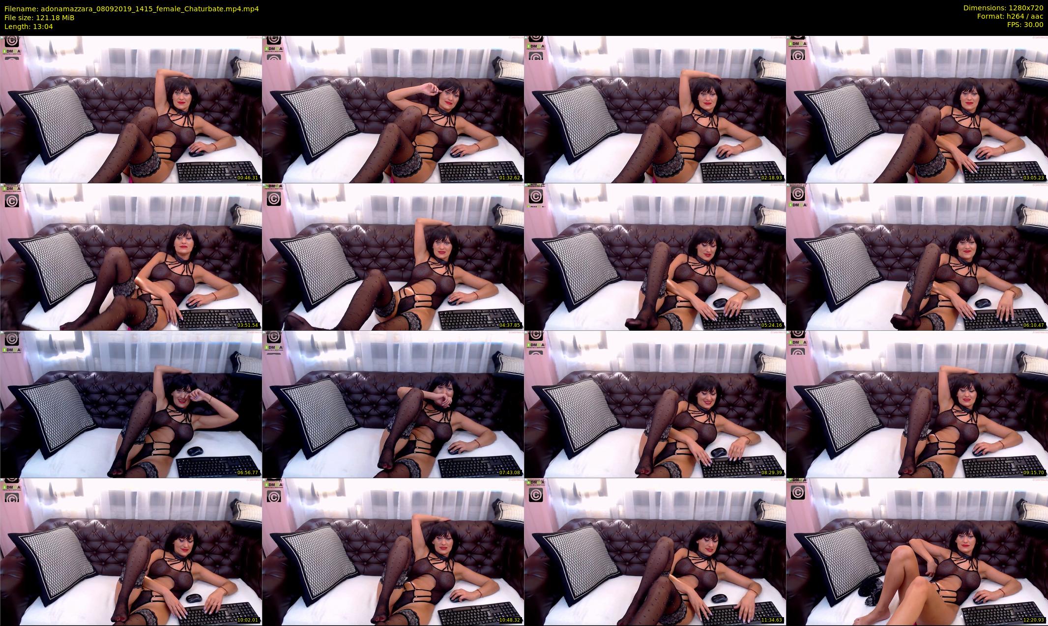 adonamazzara — 14 minute Chaturbate female cam show recording, 720p, Sep 8, 2019