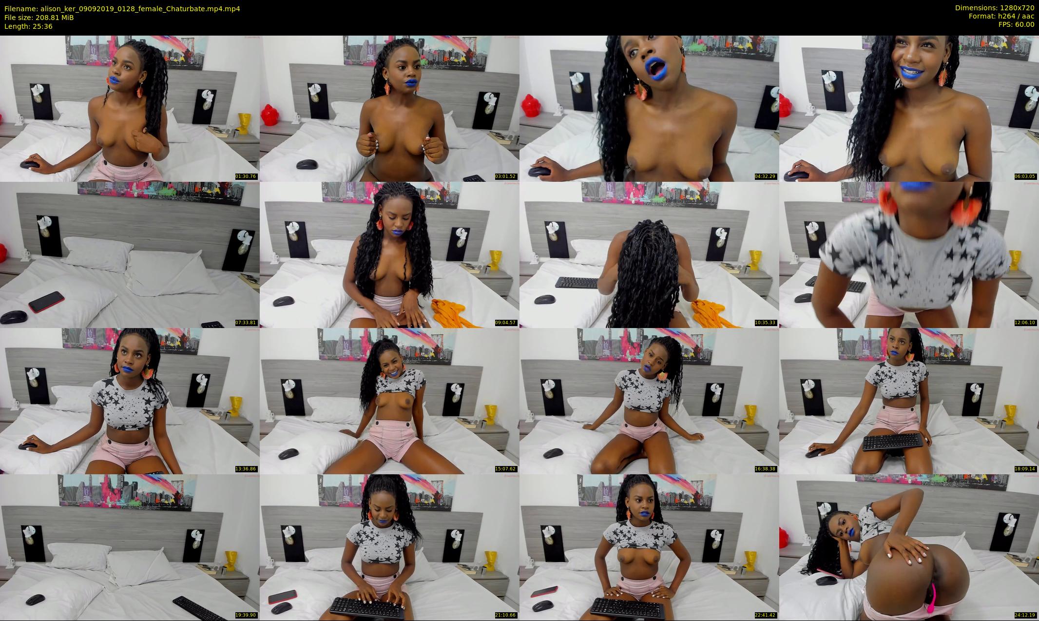alison_ker — 26 minute Chaturbate female cam show recording, 720p, Sep 9, 2019