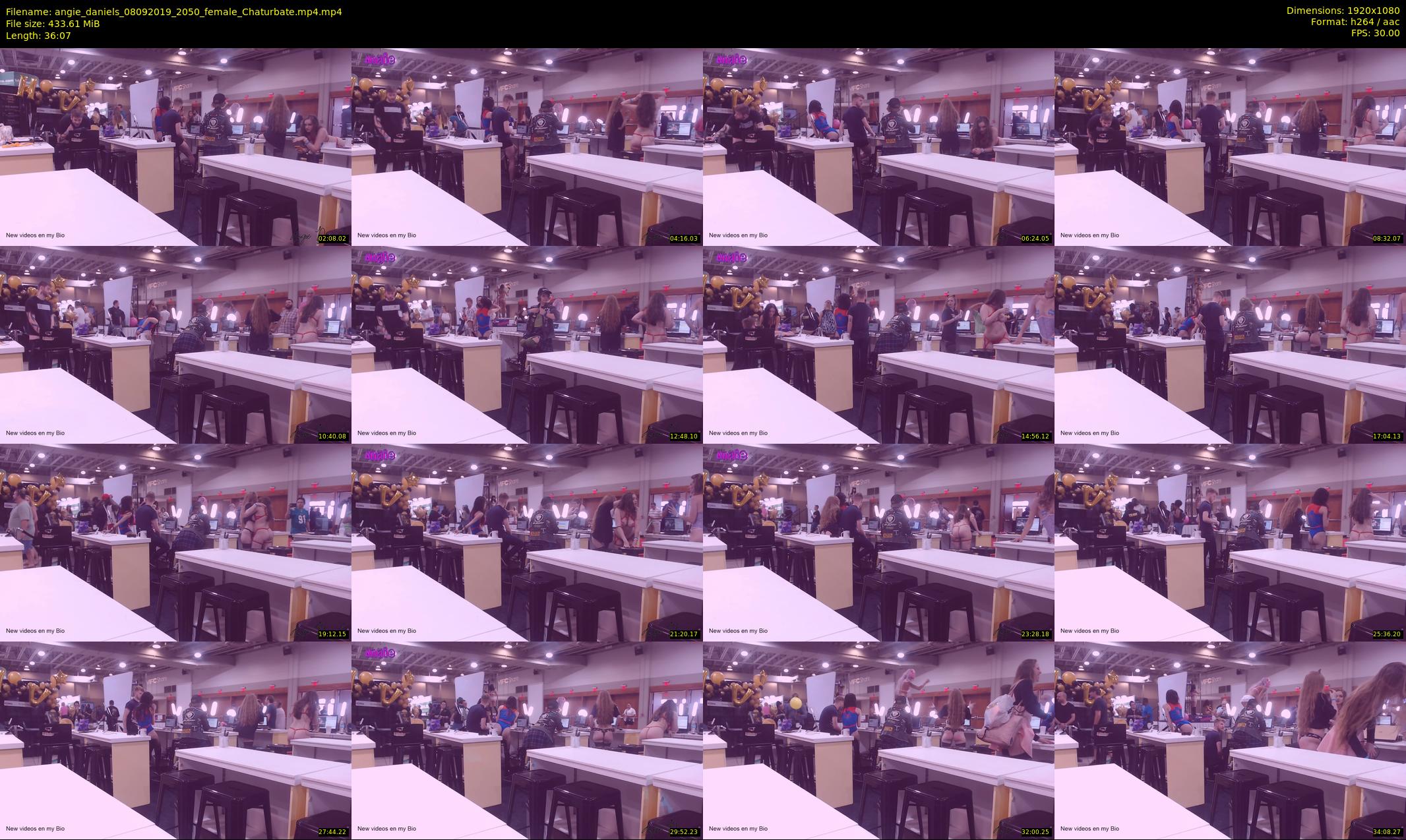 angie_daniels — 37 minute Chaturbate female cam show recording, 1080p, Sep 8, 2019