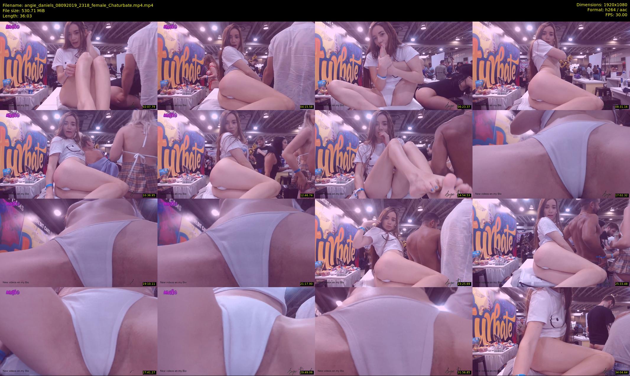 angie_daniels — 37 minute Chaturbate female cam show recording, 1080p, Sep 8, 2019