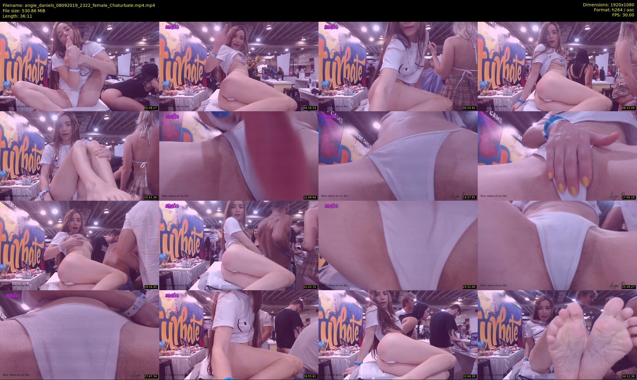 angie_daniels — 37 minute Chaturbate female cam show recording, 1080p, Sep 8, 2019