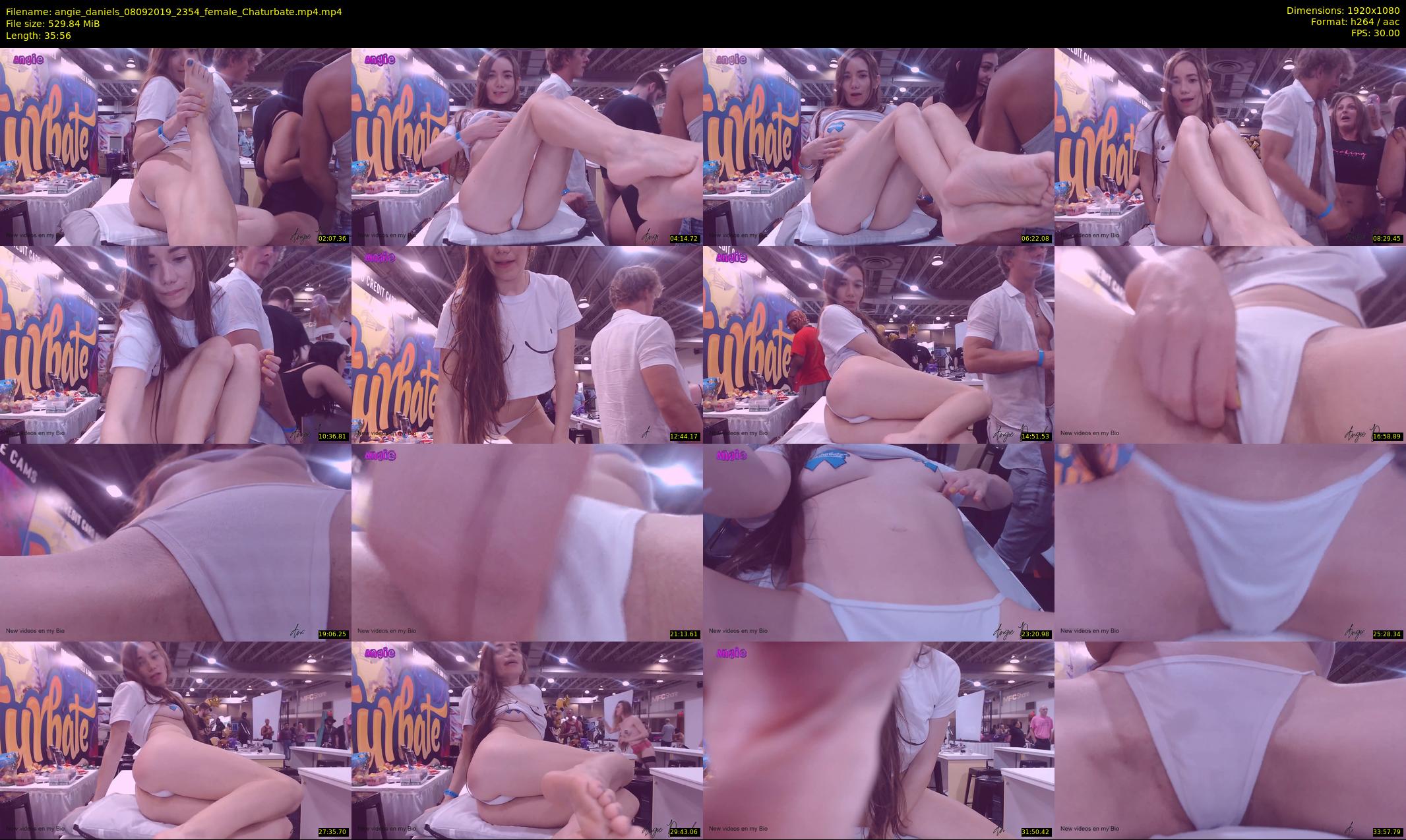 angie_daniels — 36 minute Chaturbate female cam show recording, 1080p, Sep 8, 2019