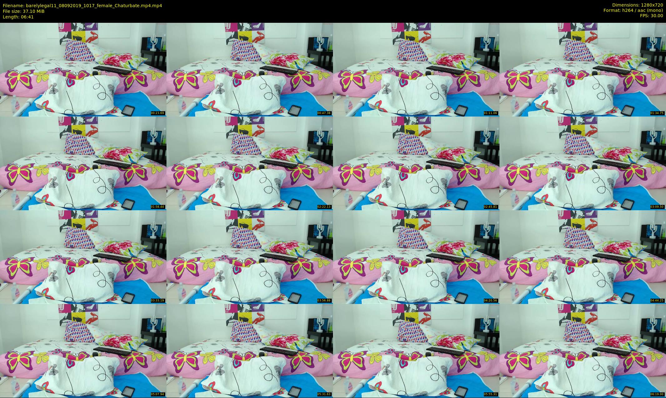 barelylegal11 — 7 minute Chaturbate female cam show recording, 720p, Sep 8, 2019