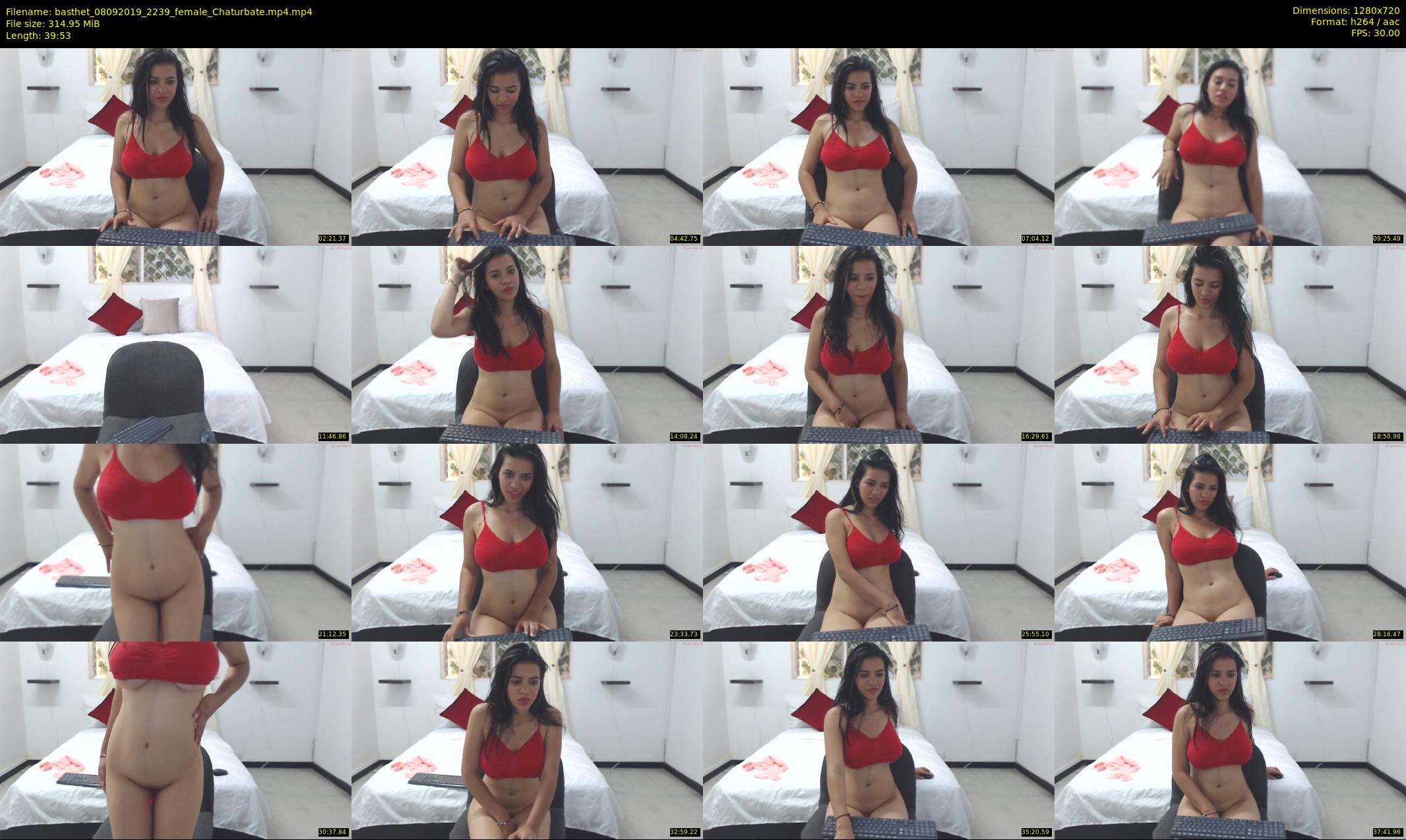 basthet — 40 minute Chaturbate female cam show recording, 720p, Sep 8, 2019