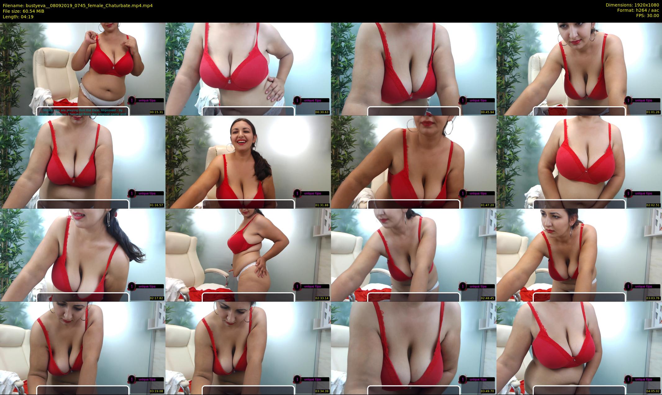 bustyeva_ — 5 minute Chaturbate female cam show recording, 1080p, Sep 8, 2019