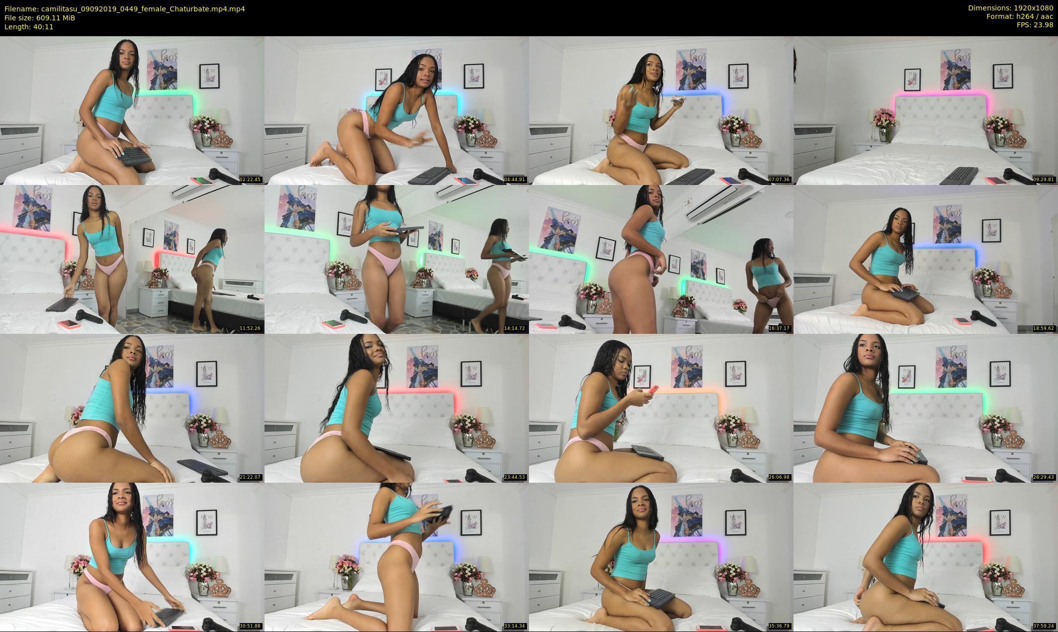 camilitasu — 41 minute Chaturbate female cam show recording, 1080p, Sep 9, 2019