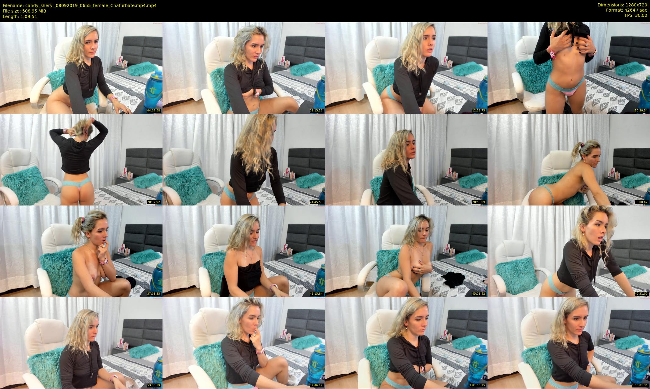 candy_sheryl — 70 minute Chaturbate female cam show recording, 720p, Sep 8, 2019