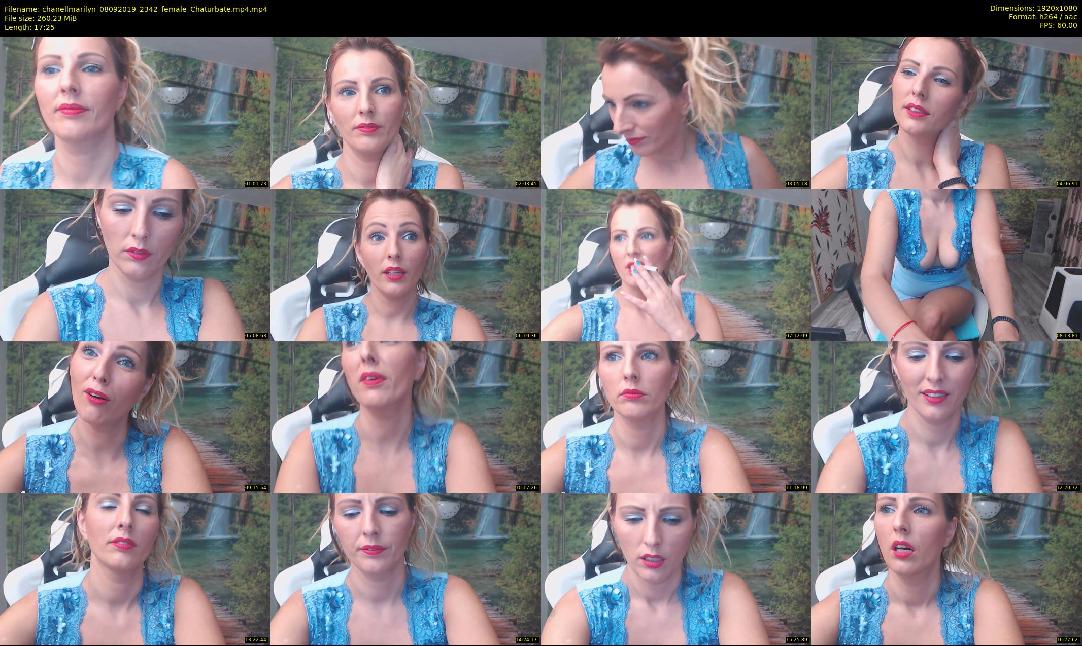 chanellmarilyn — 18 minute Chaturbate female cam show recording, 1080p, Sep 8, 2019