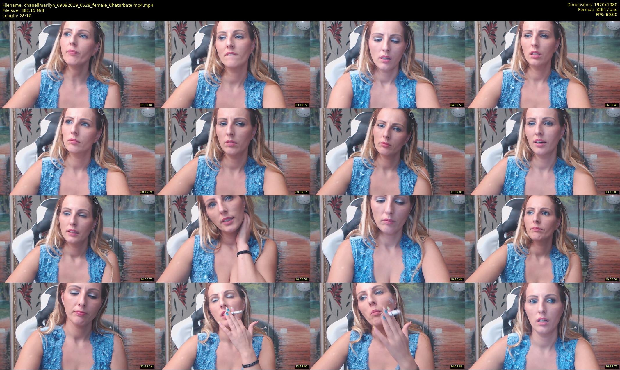 chanellmarilyn — 29 minute Chaturbate female cam show recording, 1080p, Sep 9, 2019