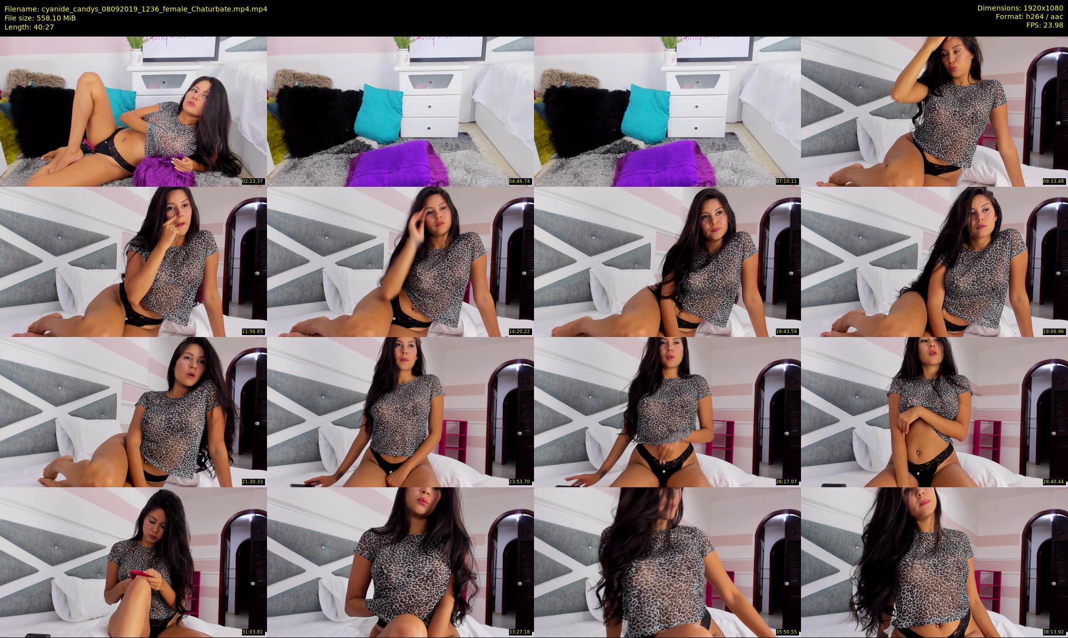 cyanide_candys — 41 minute Chaturbate female cam show recording, 1080p, Sep 8, 2019